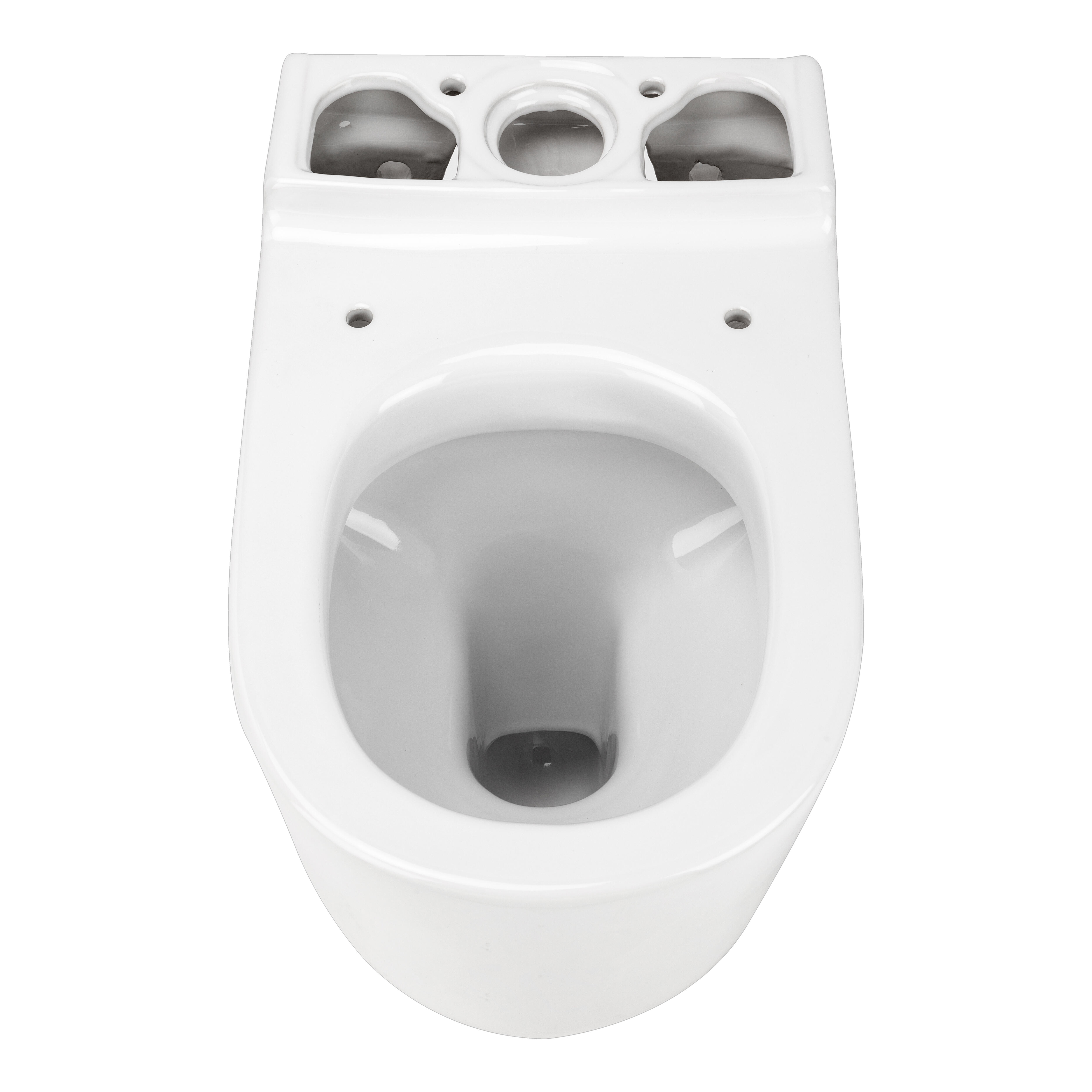 INODORO TAZA ROCA MERIDIAN SALIDA DUAL - 3