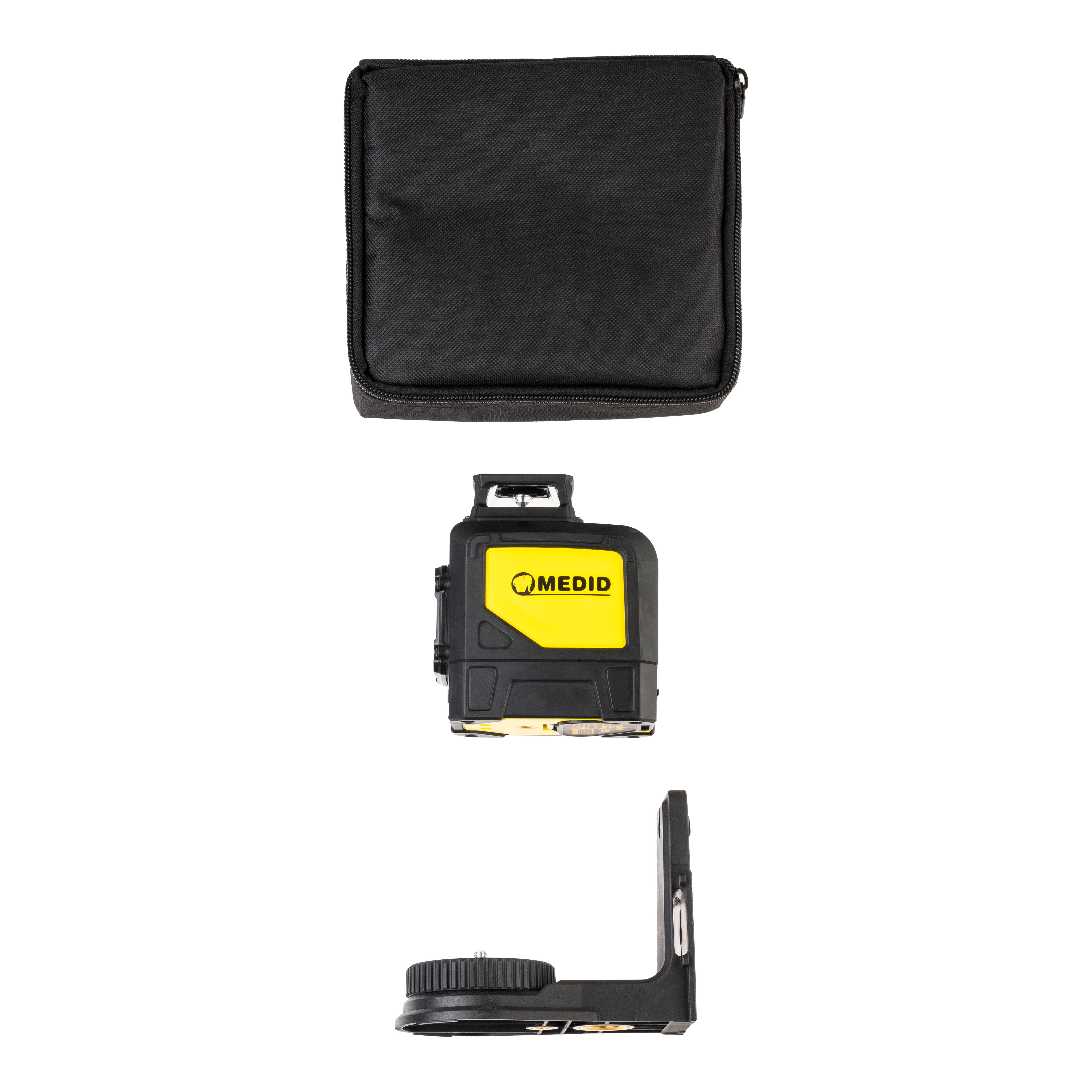 NIVEL LASER ROJO PLANO HORIZONTAL 360º + LINEA FRONTAL VERTICAL - 5