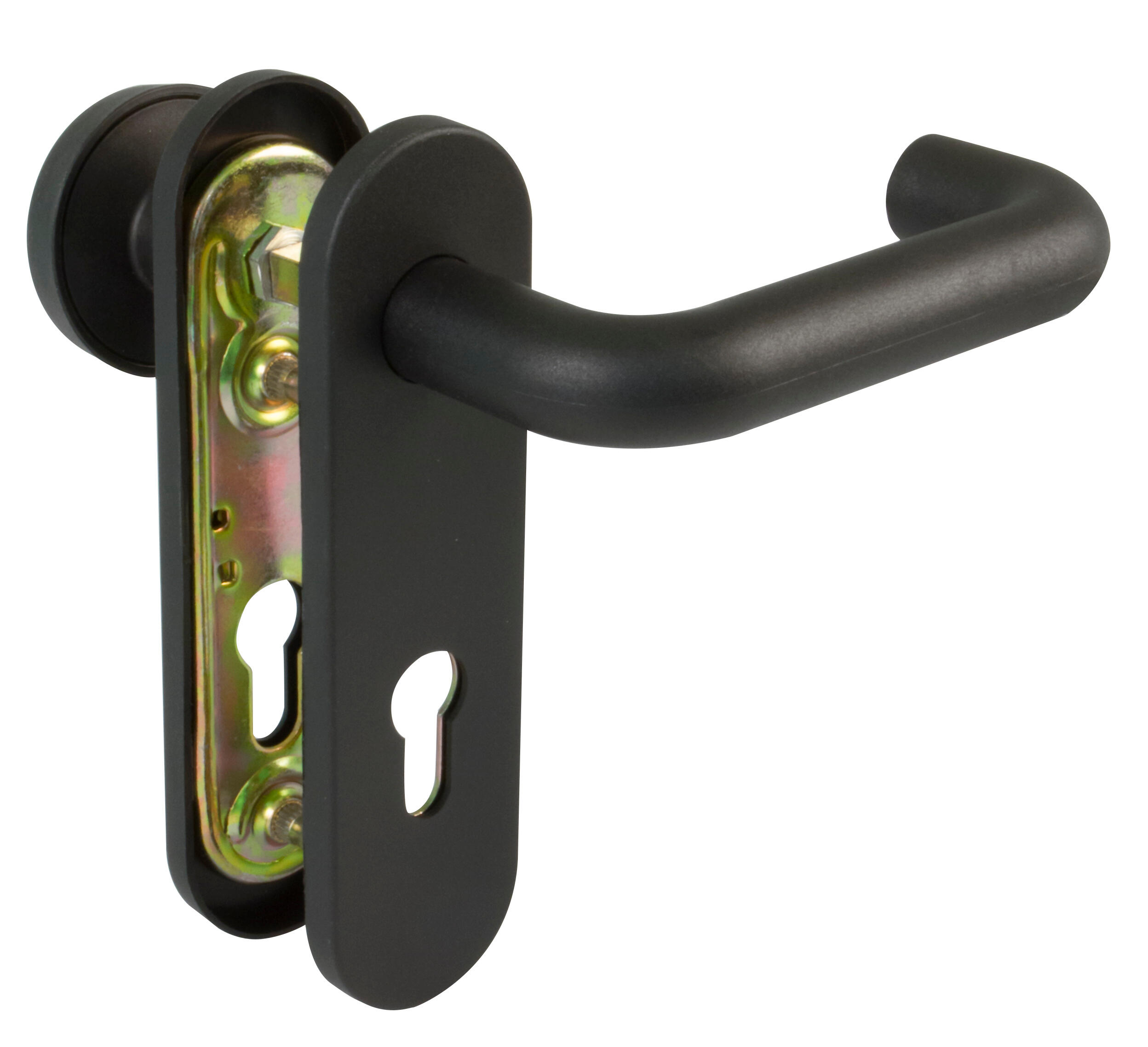 JUEGO MANILLA ACERO+  POLIPROPILENO POMO - 4