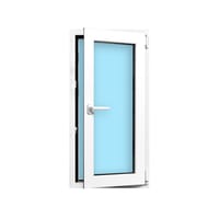 VENTANA ALUMINIO OSCILOBATIENTE BLANCA 50X100CM - 3