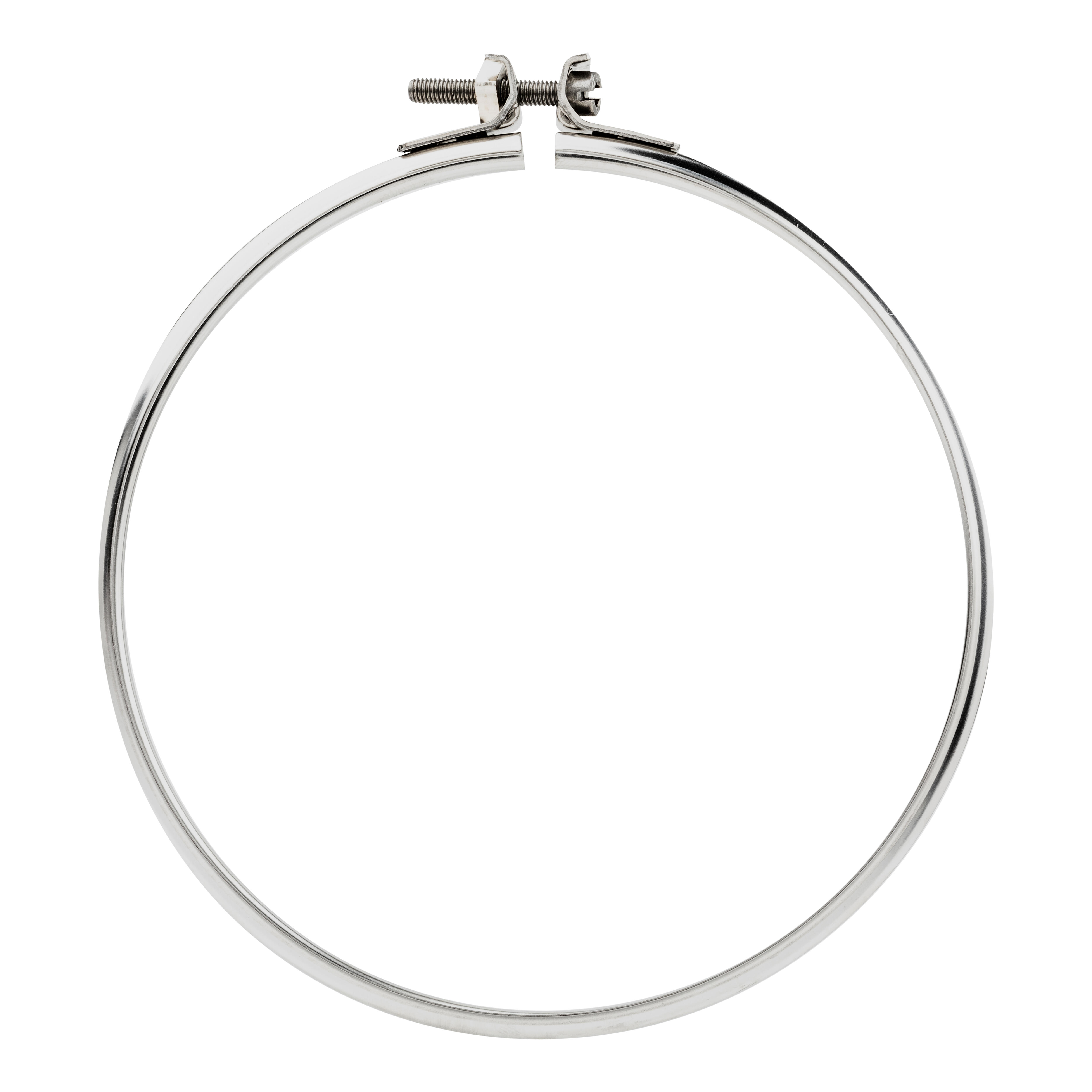 ABRAZADERA TUBO INOXIDABLE PARED SIMPLE 150MM - 2