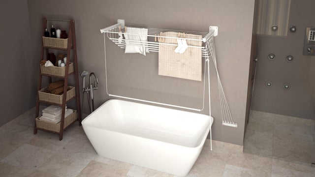 Stendibiancheria da soffitto Sali e Scendi 120