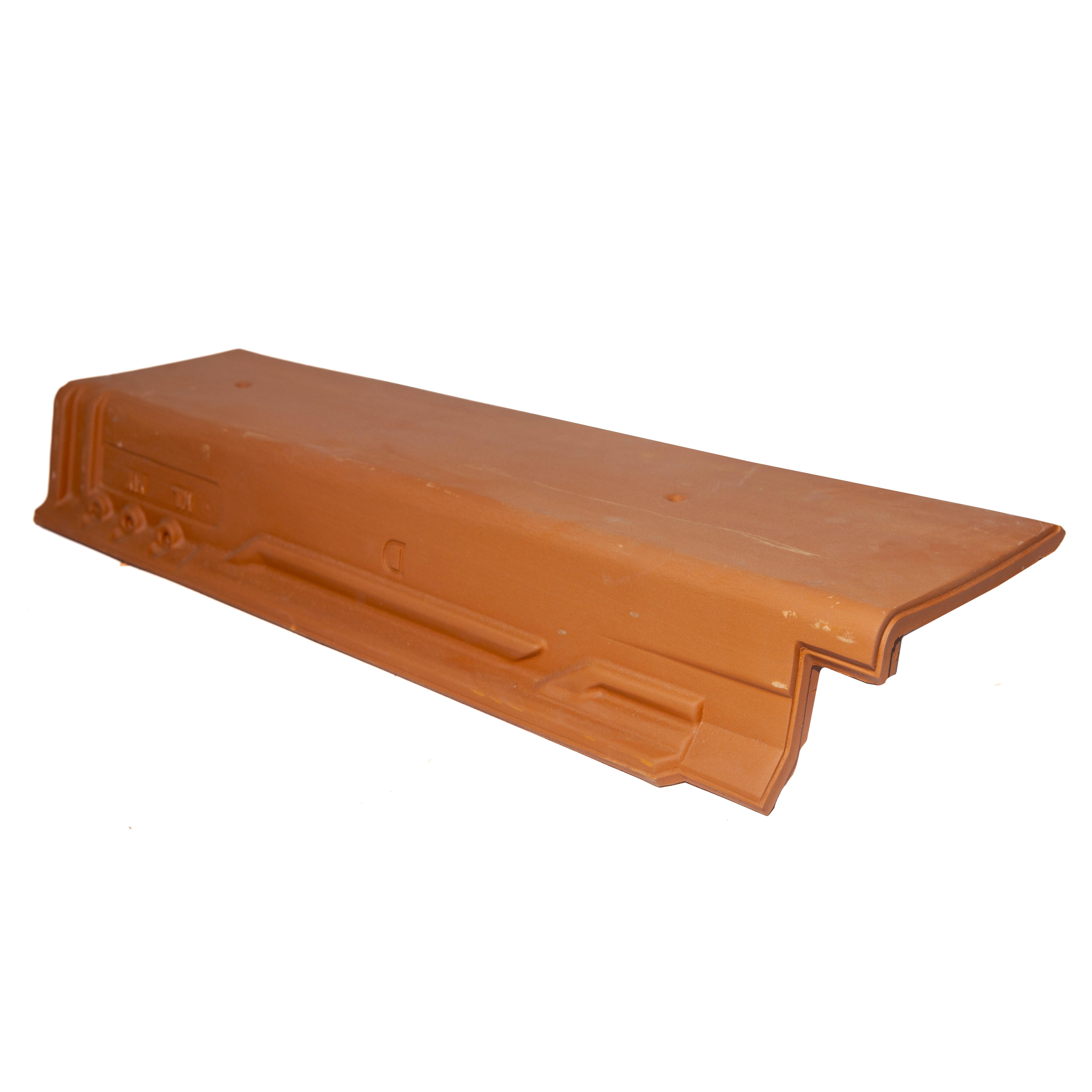 REMATE LATERAL DERECHO PARA TEJA CERÁMICA KLINKER HYDRA ROJO - 5