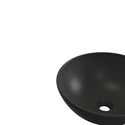 LAVABO SOBREPONER BOL 36CM NEGRO MATE - 6