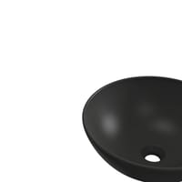LAVABO SOBREPONER BOL 36CM NEGRO MATE - 6
