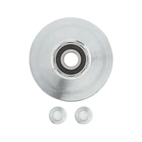 POLEA UN CANAL PARA PUERTA BASCULANTE  120 MM - 3