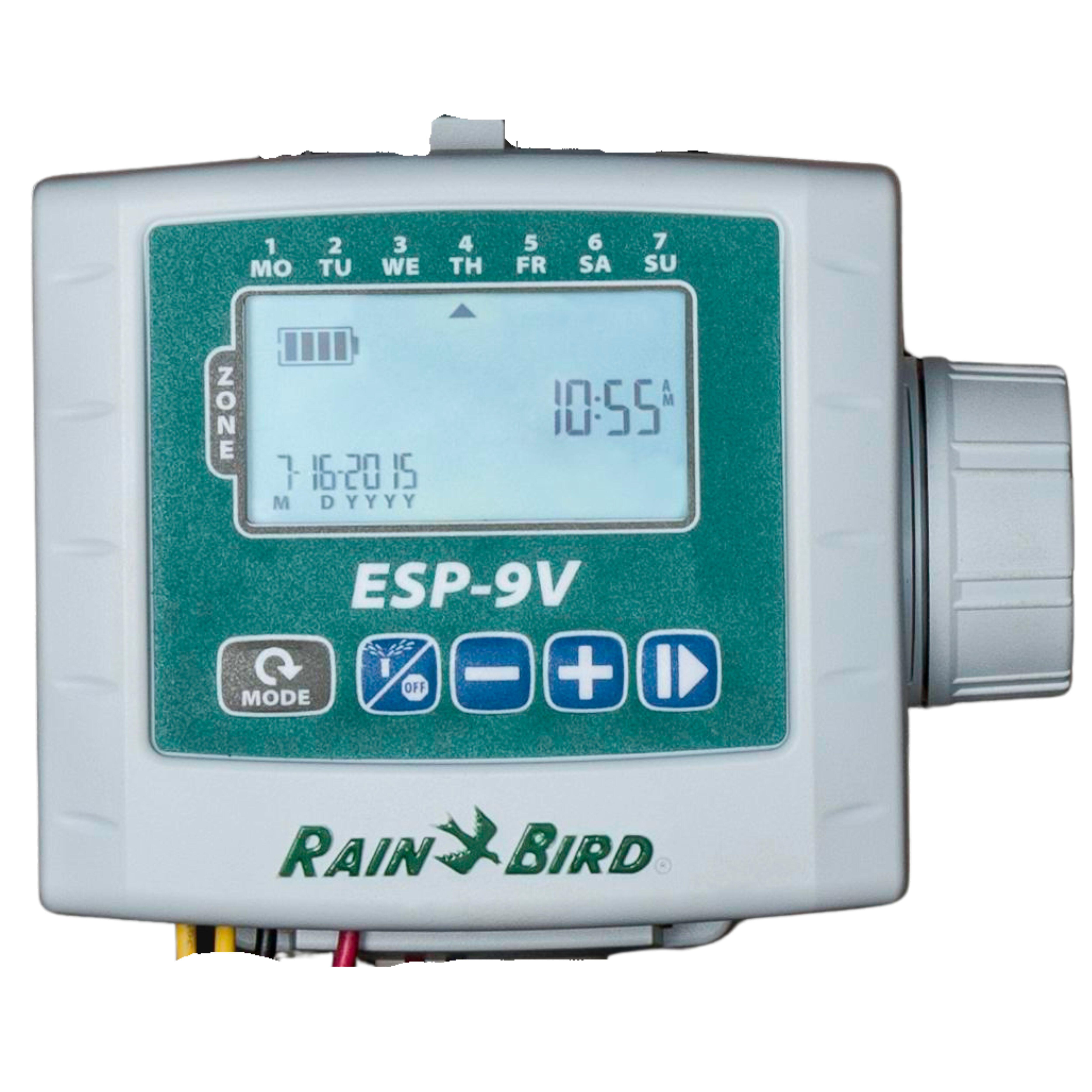 PROGRAMADOR A PILAS CON ELECTROVÁLVULA 9V RAINBIRD - 3