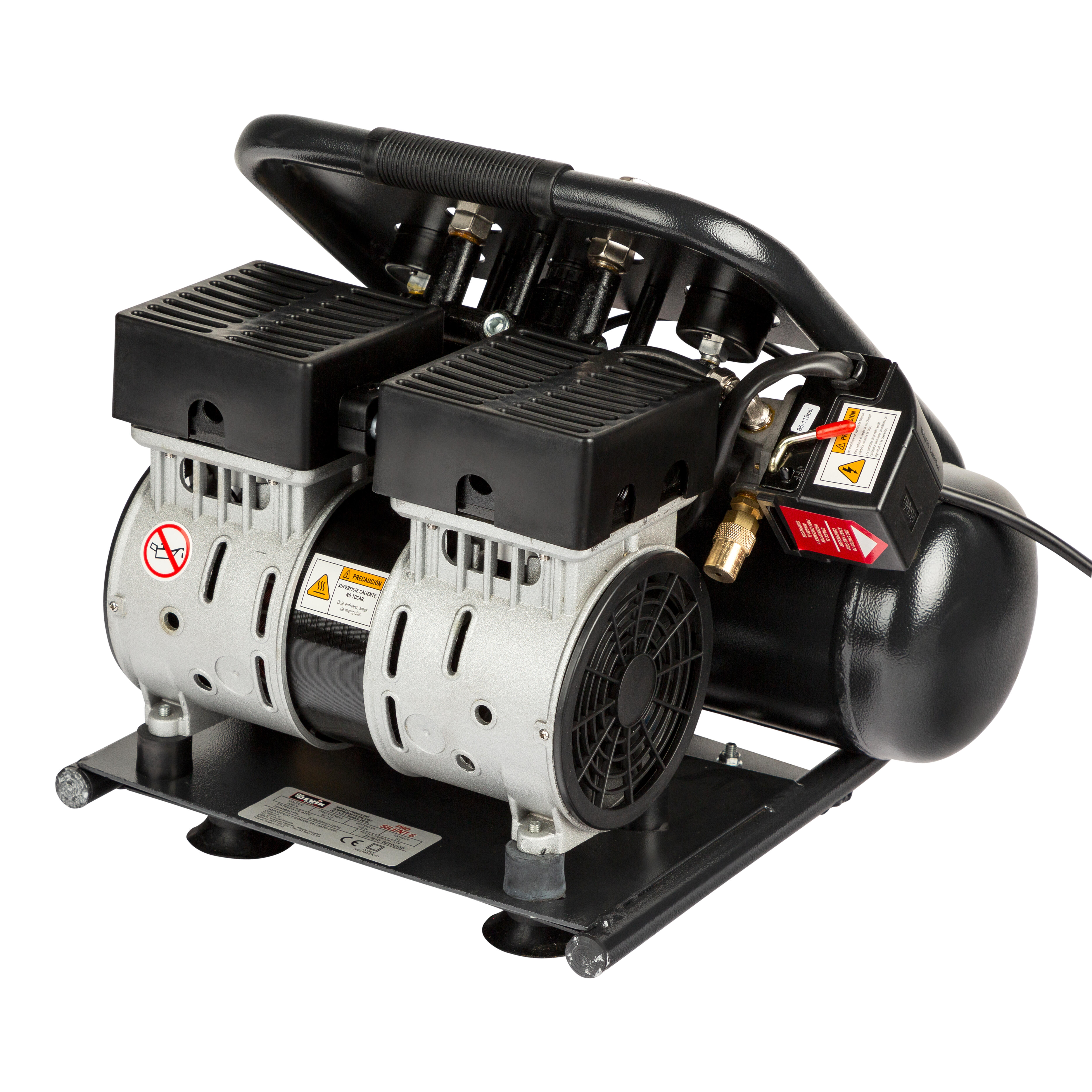 COMPRESOR DE AIRE SILENCIOSO CEVIK CA-PRO6SILENT 6L 1CV - 2