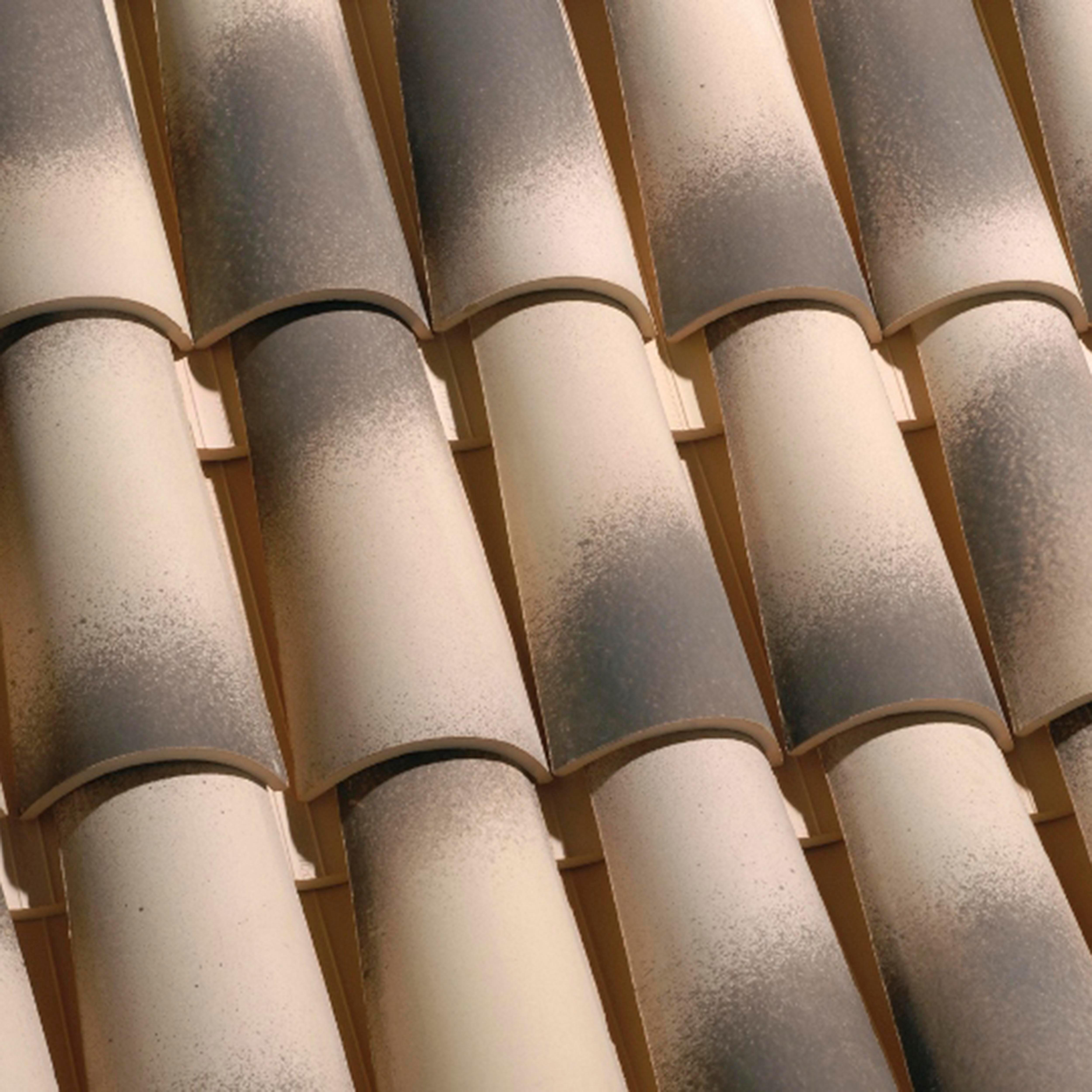 TEJA CERÁMICA CURVA COLLADO PAJA FLAMEADO 40X17 CM - 2