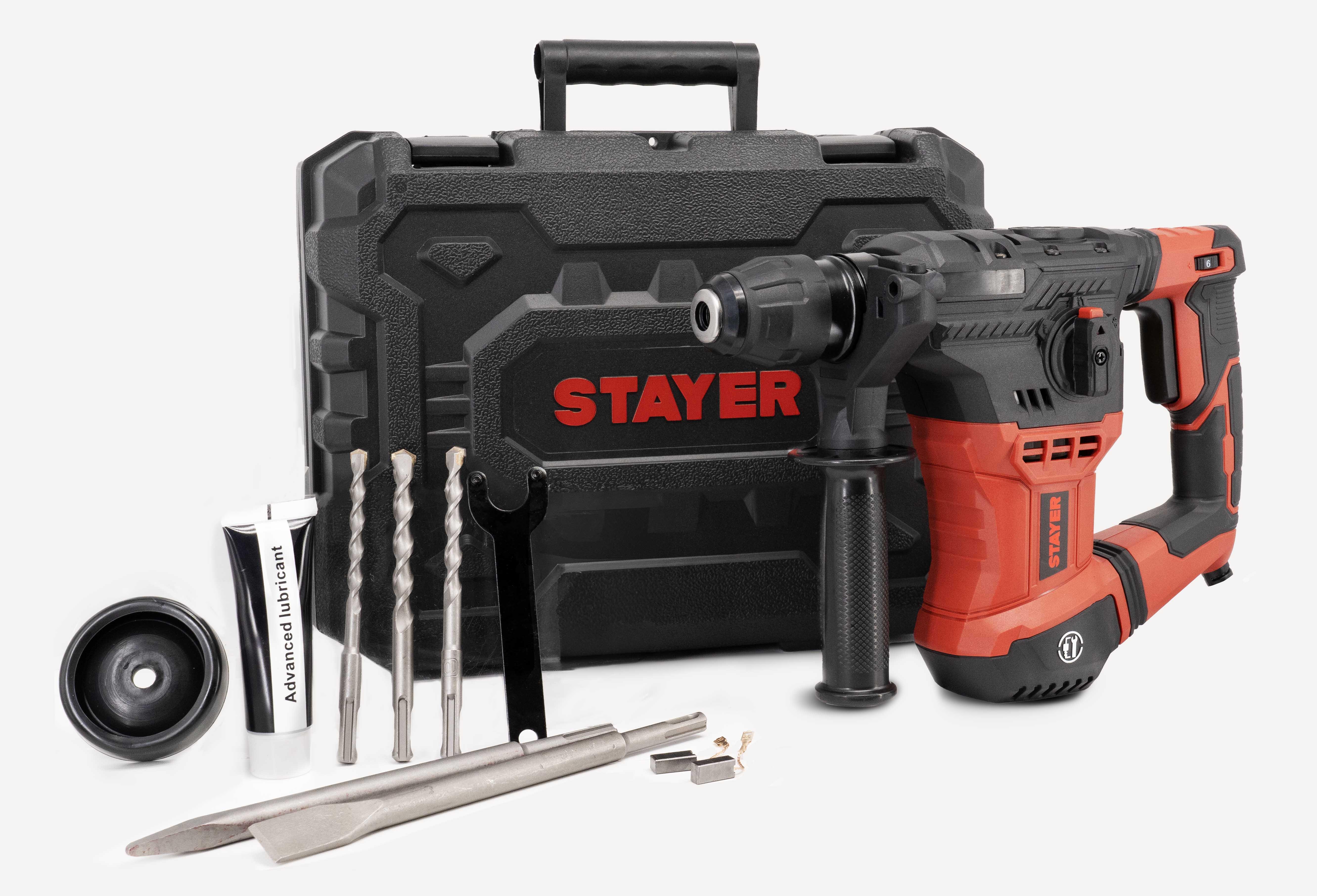 MARTILLO ROTATIVO SDS PLUS HD3CK STAYER - 2