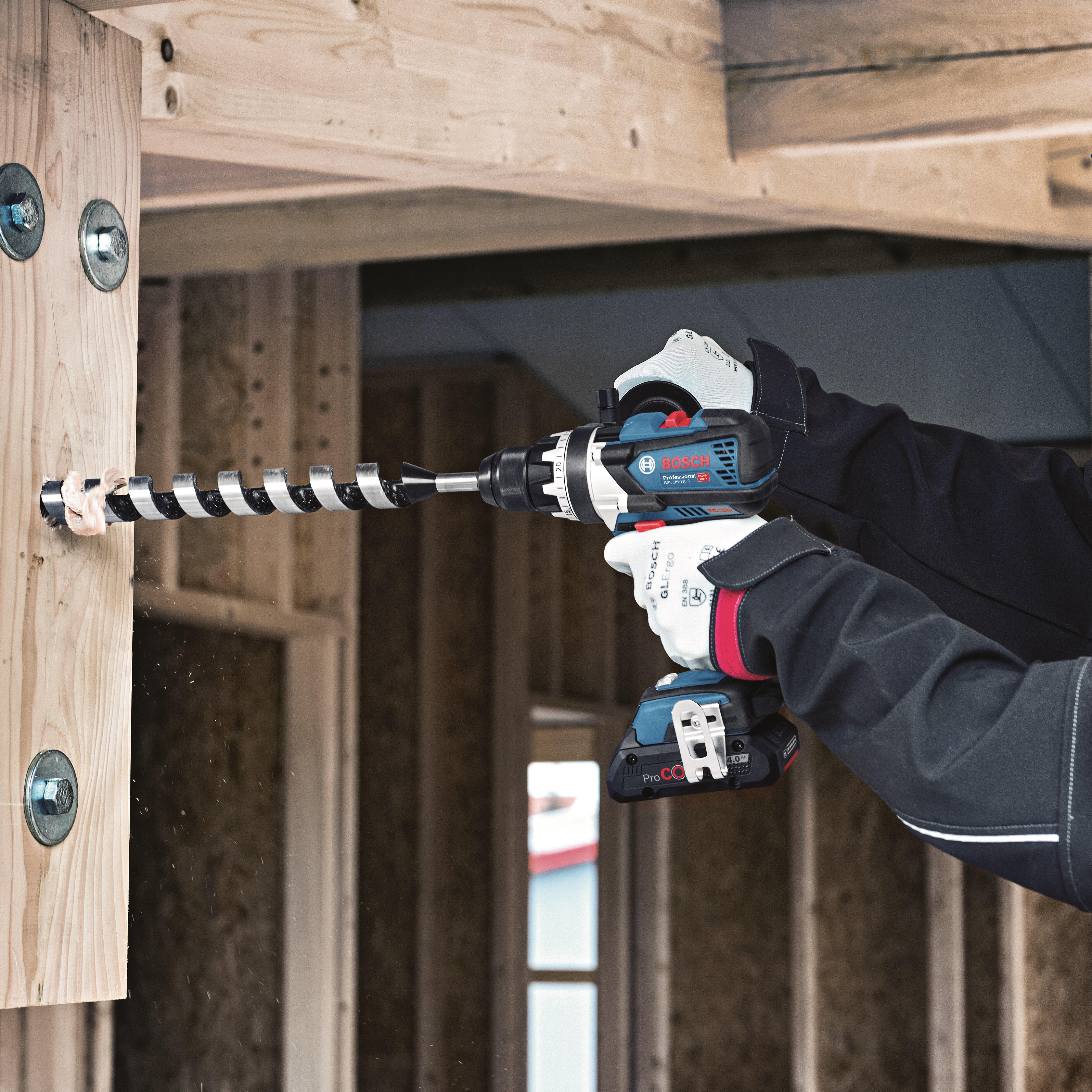 TALADRO PERCUTOR BATERÍA BOSCH GSB 18V-110 18V BRUSHLESS - 3