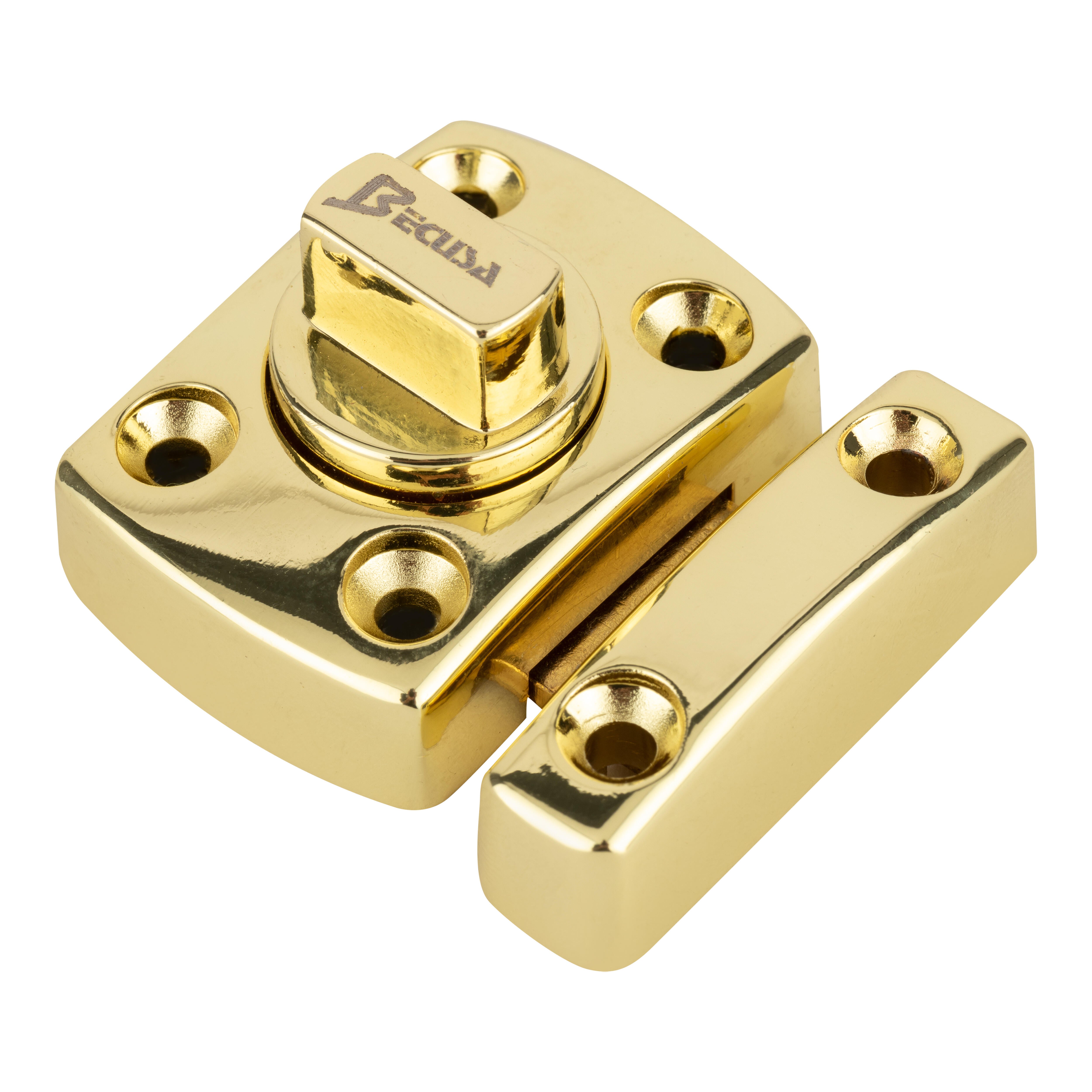 PASADOR PUERTA DE SEGURIDAD PARA INTERIOR LATONADO 30MM - 2