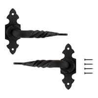 JUEGO DE MANILLA ROSETAS FORJA NEGRA 73161 - 3