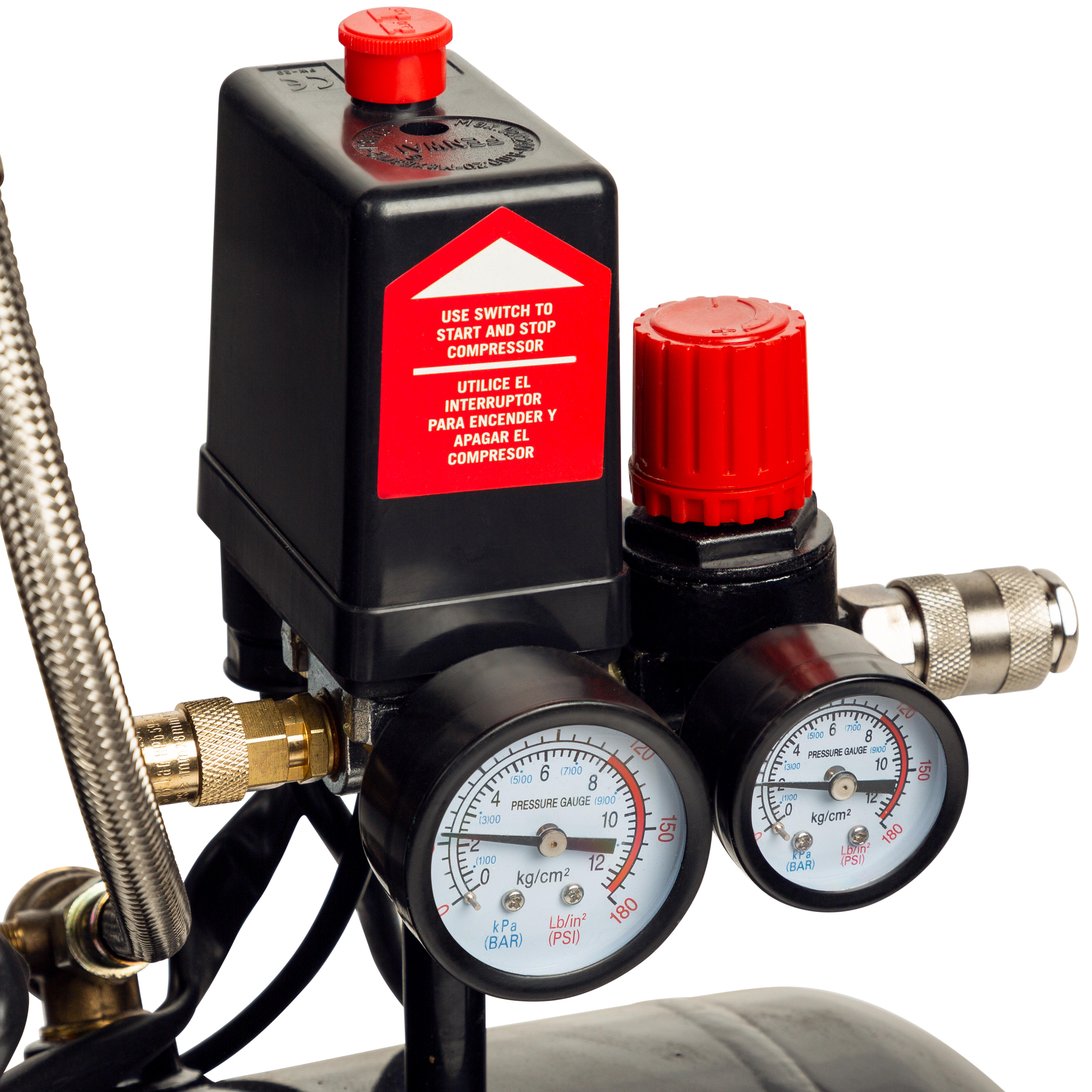 COMPRESOR DE AIRE SILENCIOSO CEVIK CA-PRO24 24L 1.5CV - 5