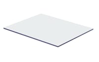 PLANCHA DE POLIESTIRENO TRANSPARENTE 200X100X0,25CM - 2
