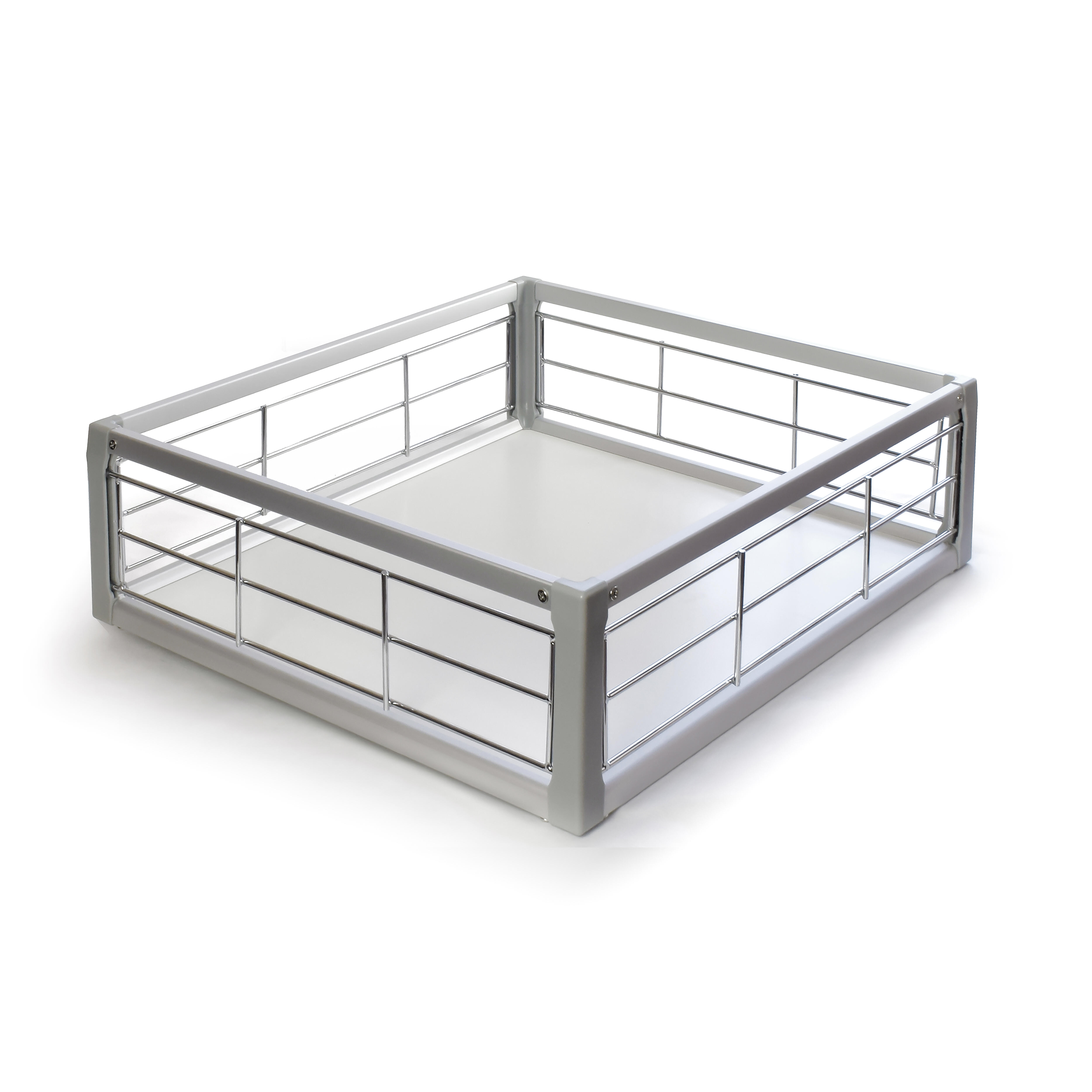 CESTILLO ALUMINIO CUADRADO PARA MODULO 80 CM - 3