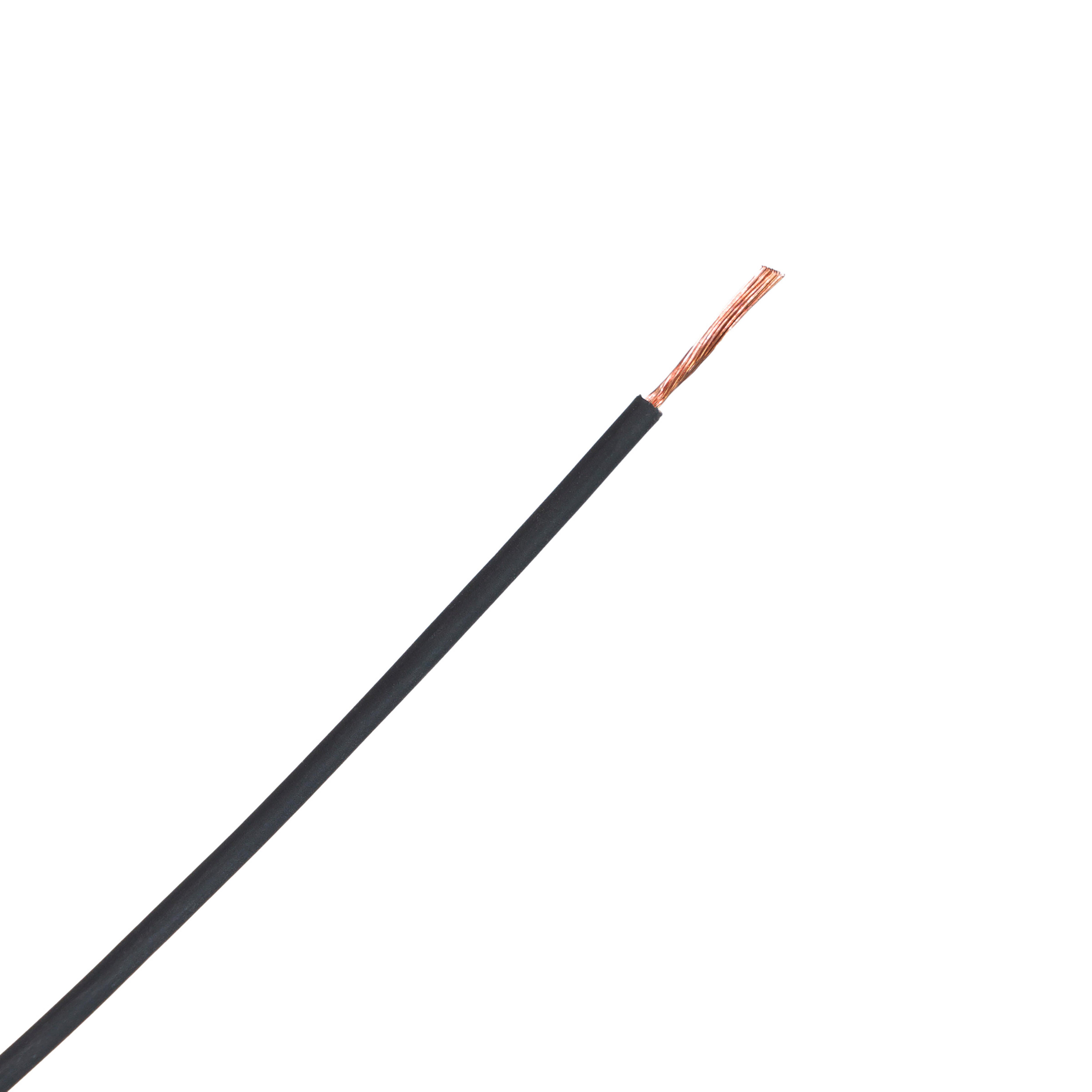 HILO FLEXIBLE LIBRE HALÓGENOS H07Z1-K 1.5mm2  NEGRO 200M - 3