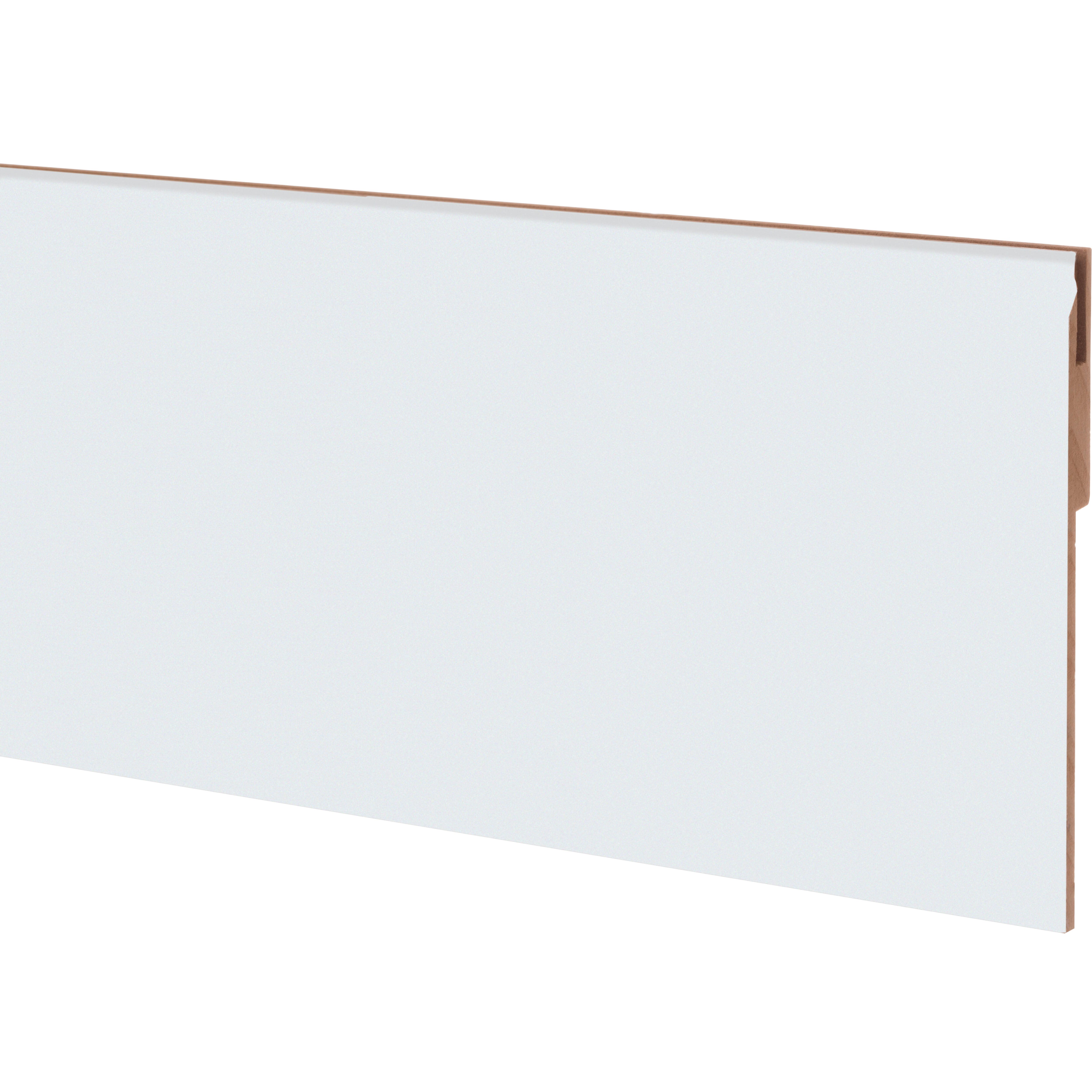 EMBOCADURA EXTENSIBLE 16X1,2 CM. PARA TABIQUE DE 23 CM. LACADA BLANCA - 2