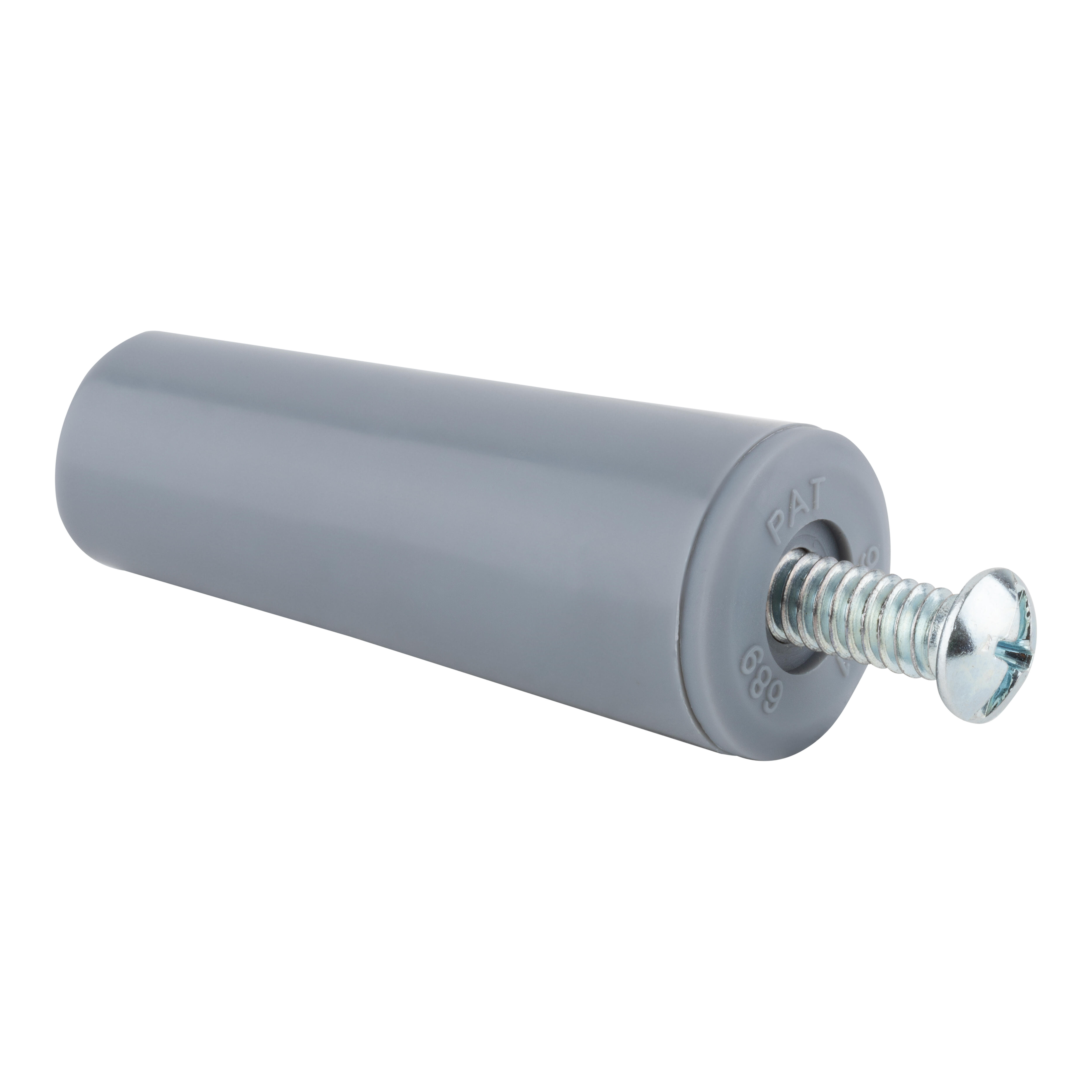 TOPE DE PERSIANA PLASTICO 60  MM GRIS - 2