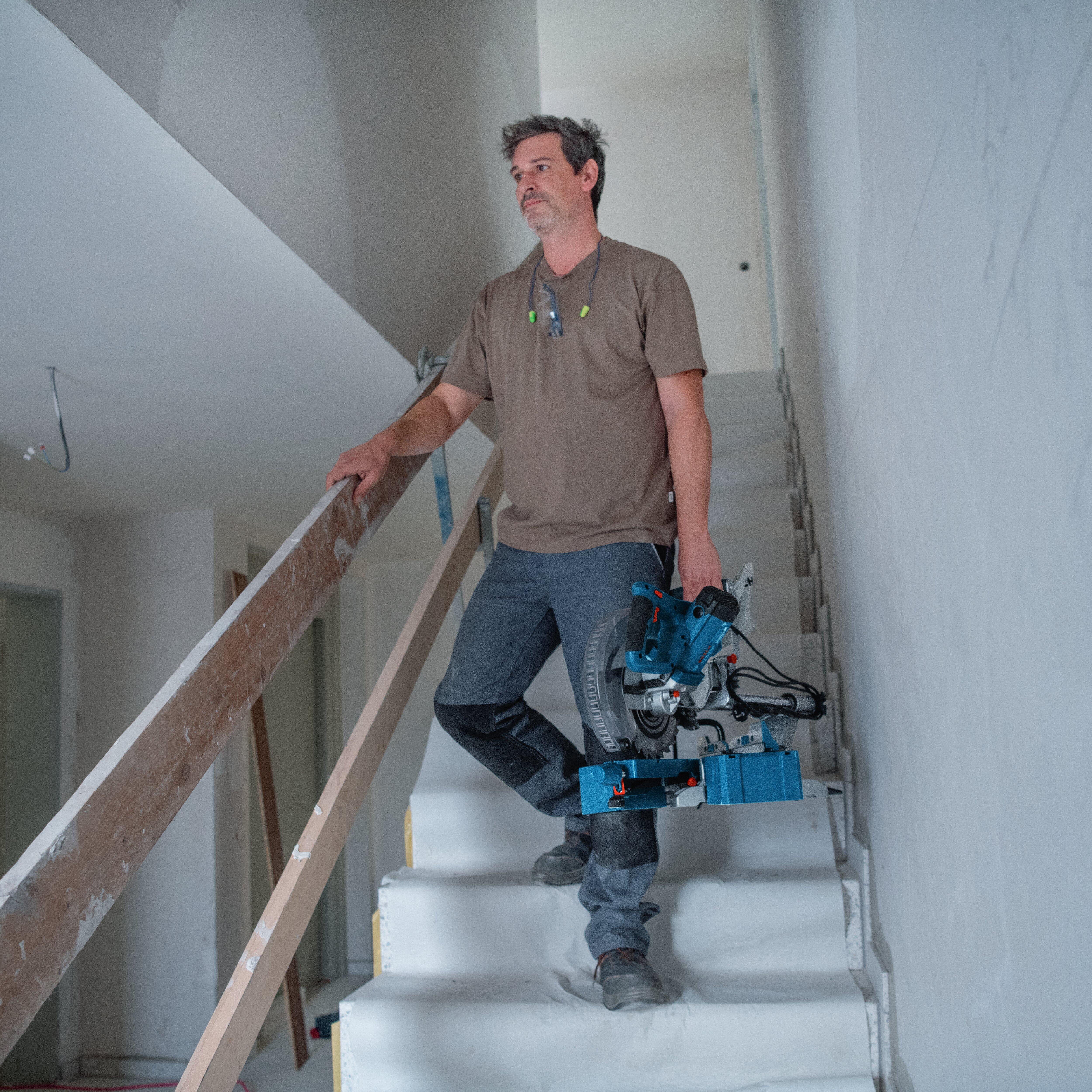 INGLETADORA TELESCÓPICA 1200W BOSCH GCM 305-216 D Ø DISCO 216MM - 5