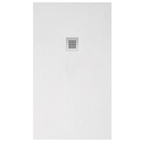 PLATO DE DUCHA RECTANGULAR BLANCO 80X100X3CM - 5