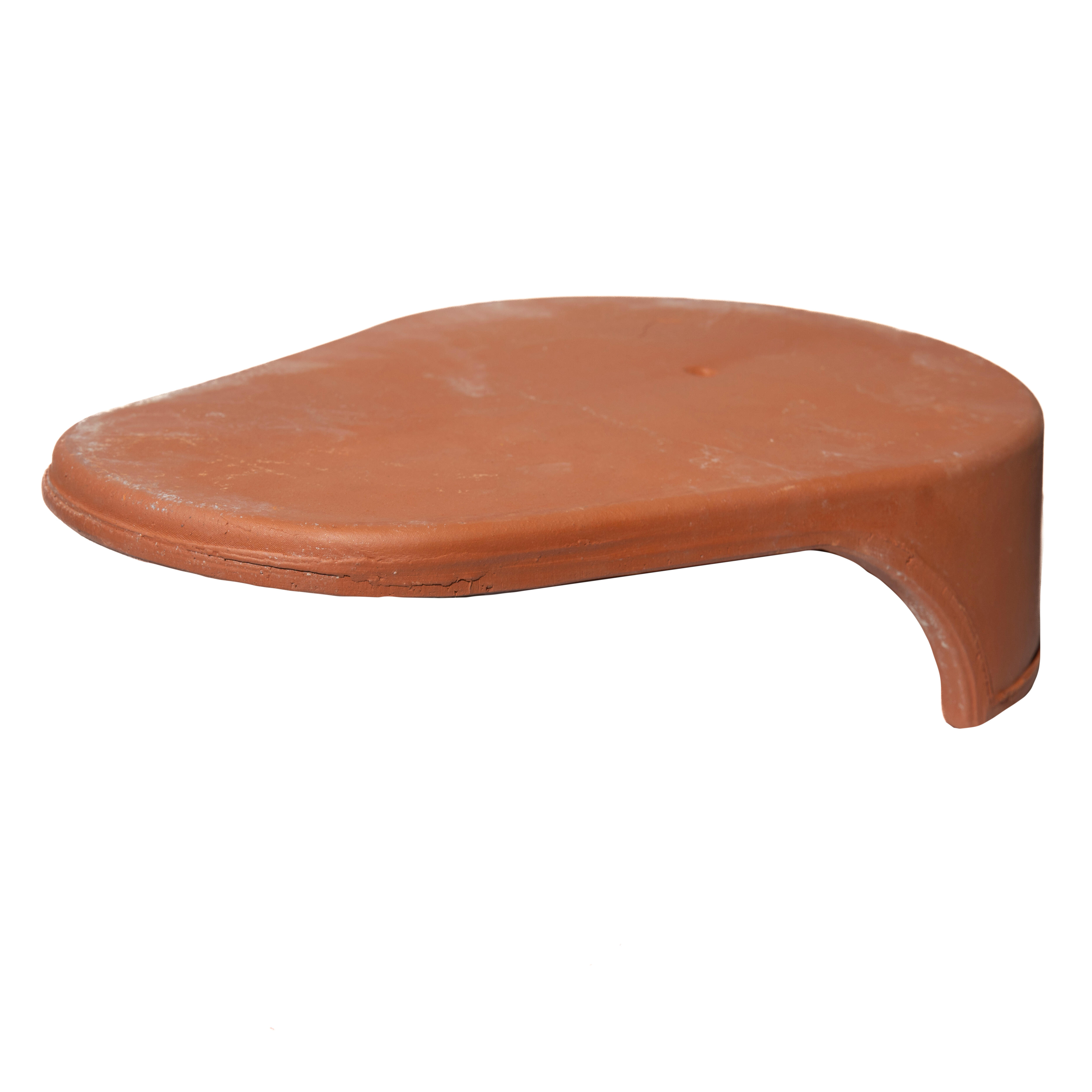 TAPA DE CABALLETE CERÁMICA KLINKER HYDRA ROJO - 6