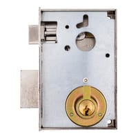 CERRADURA SOBREPONER 70  MM. NIQUELADA 56 A DERECHA YALE - 4