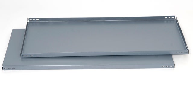 PRATELEIRA DE AÇO CINZA 100X30CM