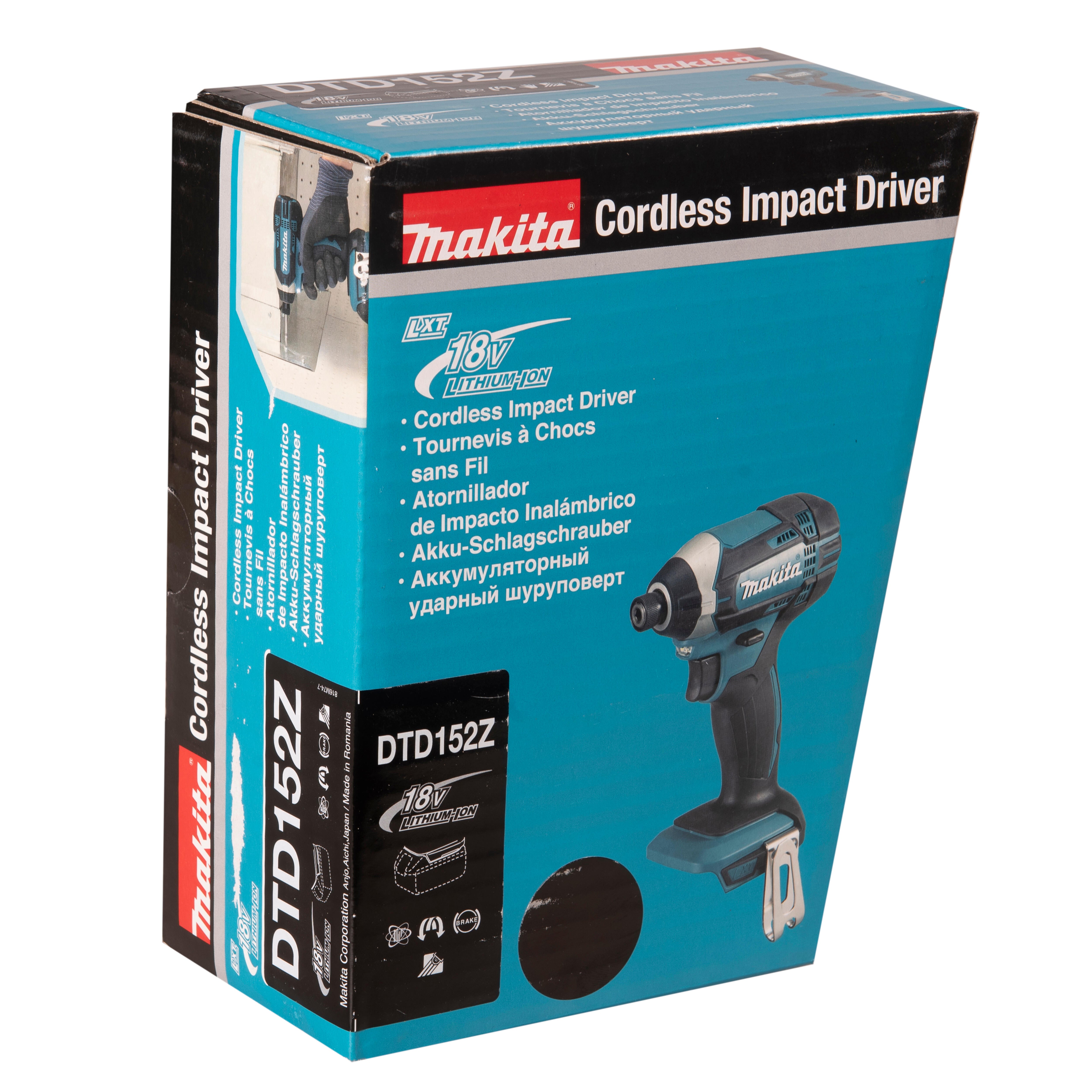 ATORNILLADOR DE IMPACTO A BATERÍA 165NM 18V MAKITA DTD152Z - 5