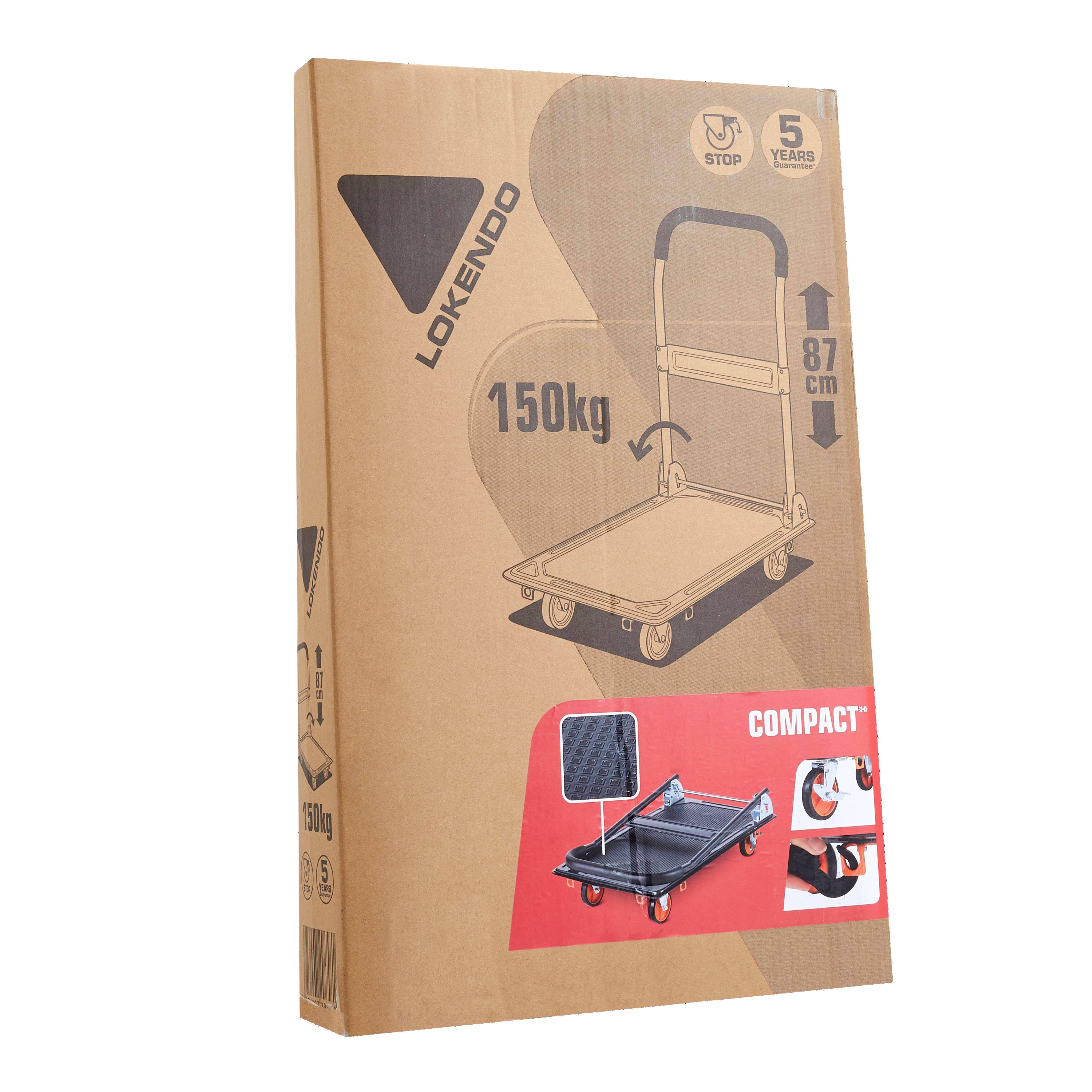 CARRO PLATAFORMA PLEGABLE ACERO 150KG - 17