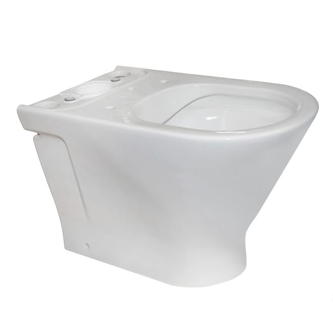 TAZA INODORO ROCA ROUND COMPACTO SALIDA DUAL - 1