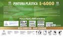 PINTURA PLASTICA BLANCA MATE 15L L6000 - 2