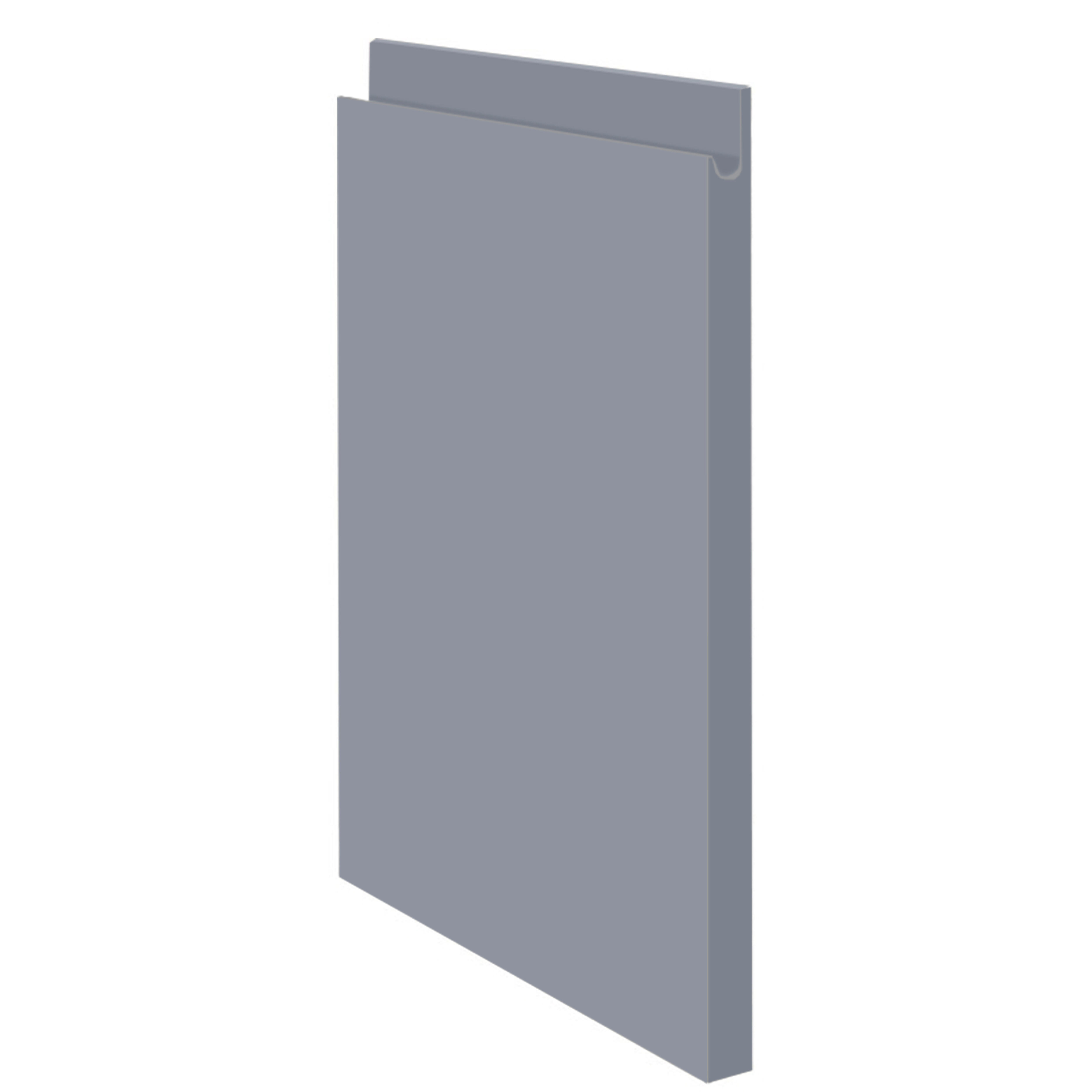 PUERTA PARA MUEBLE DE COCINA ZARAGOZA GRIS BRILLO MDF IZQUIERDA  140X40CM - 2