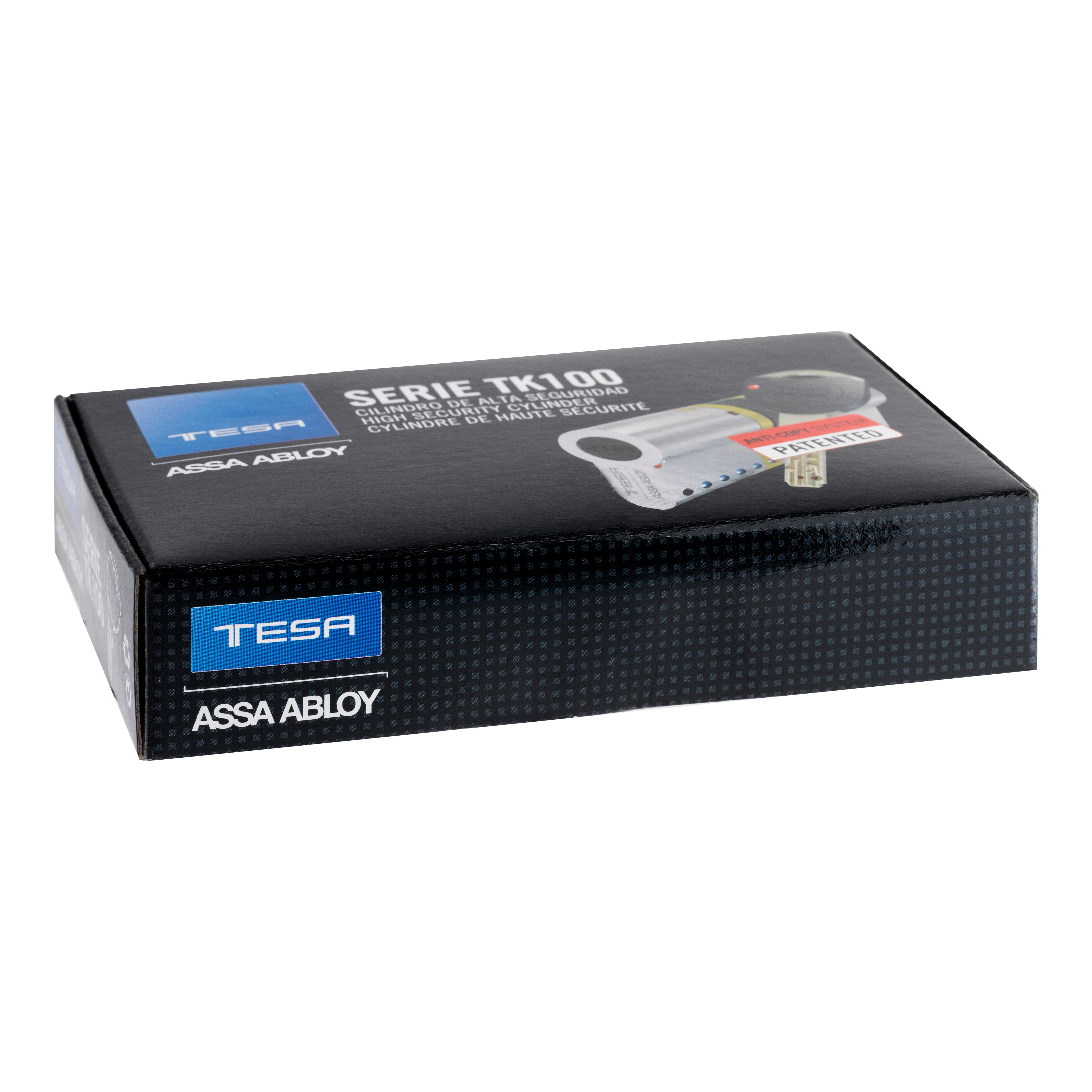 CILINDRO ALTA SEGURIDAD ANTIROTURA Y ANTIBUMPING 30 X 50  MM.  NIQUEL TK100 TESA - 7