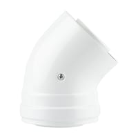 CODO 45º  ALUMINIO Ø60-100MM MACHO-HEMBRA CONDENSACIÓN - 3