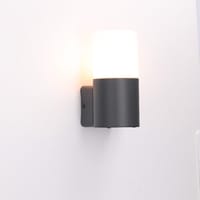 APLIQUE DE PARED EXTERIOR NEGRO 28W VESPERA - 2