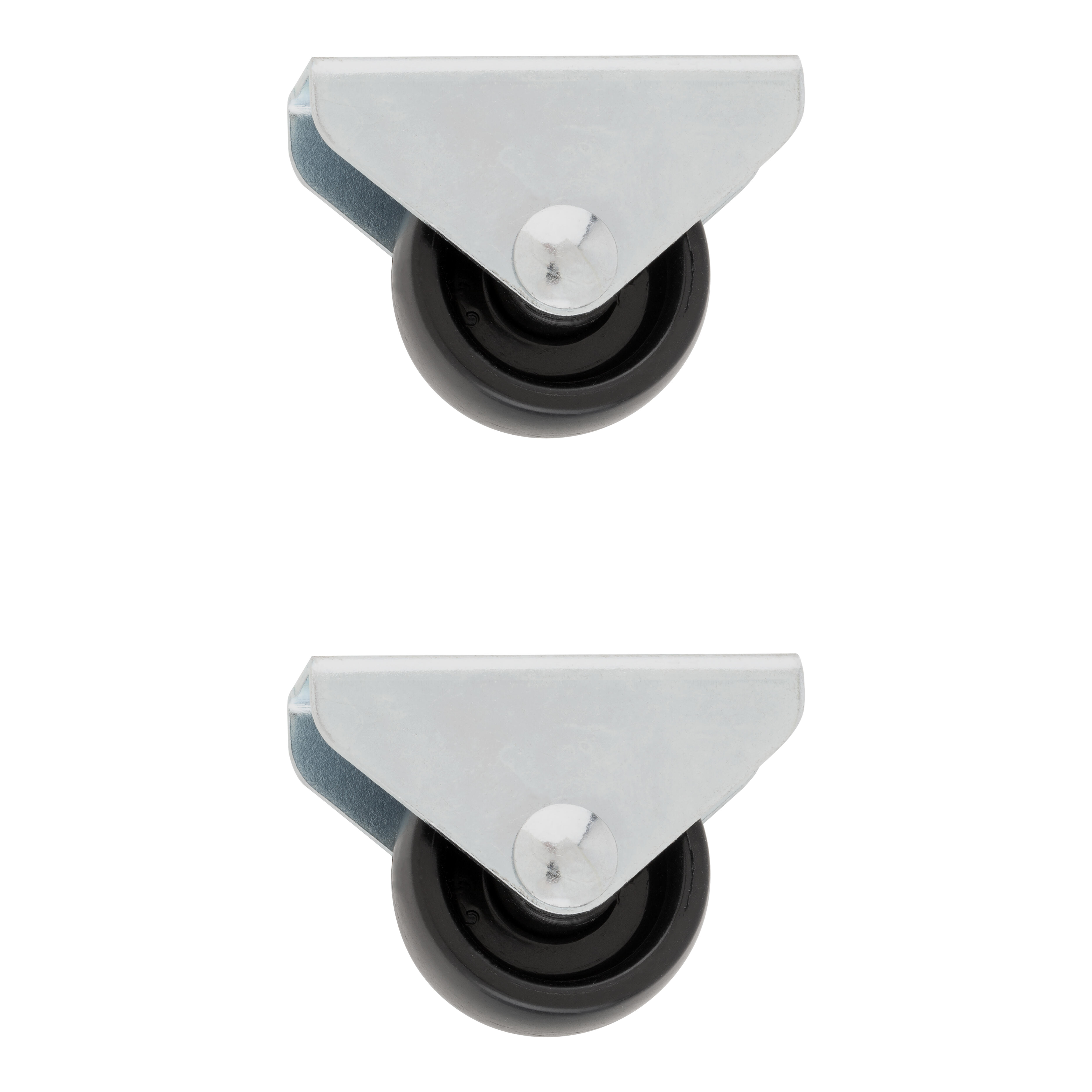 RUEDA FIJA 30MM POLIPROPILENO. HASTA 20KG. LLANTA METAL. 2 UDS. - 3