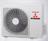 AIRE ACONDICIONADO SPLIT 3870 FRIGORIAS MITSUBISHI DXK15Z6-W - 2