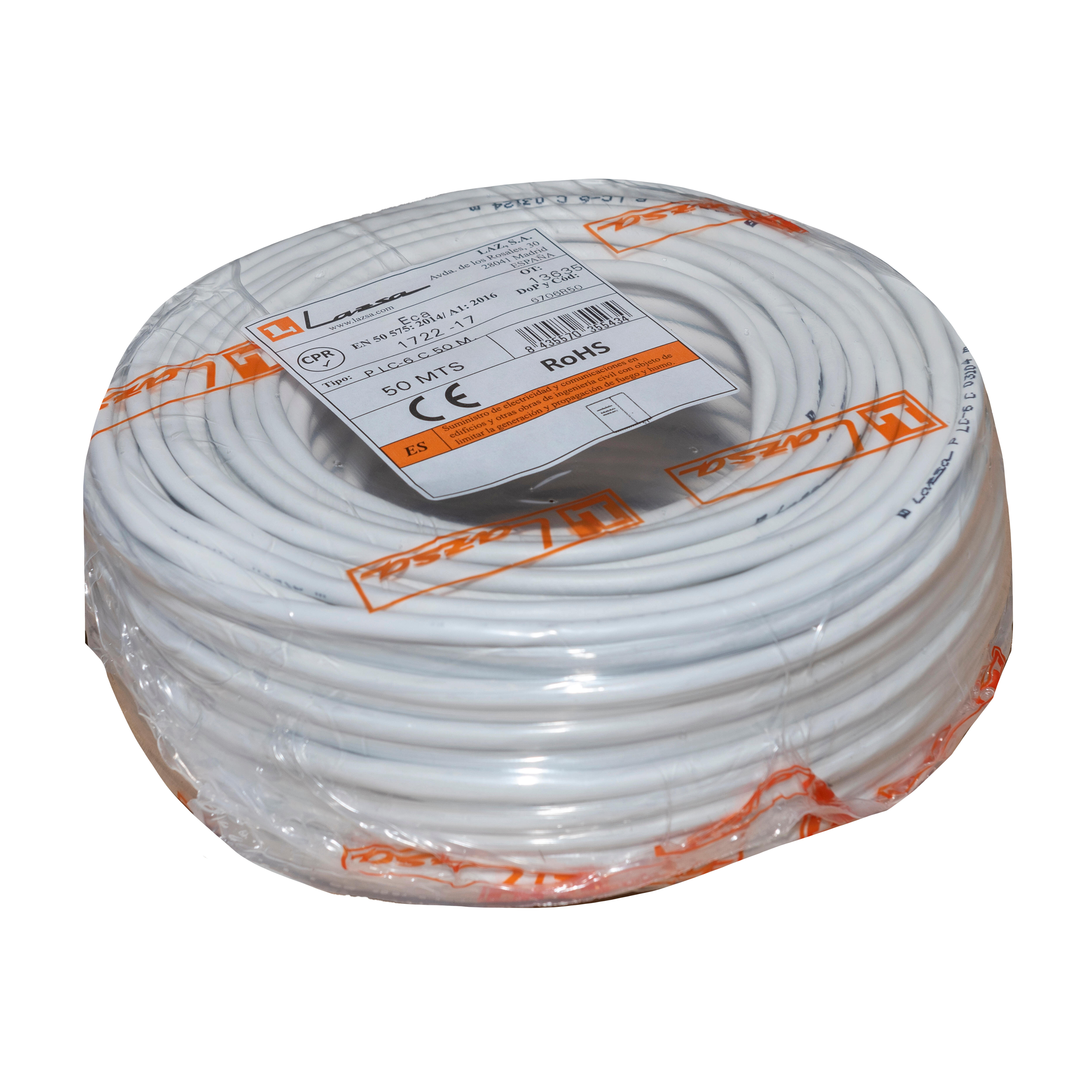 CABLE PORTERO AUTOMATICO PLC-6C 50M - 2