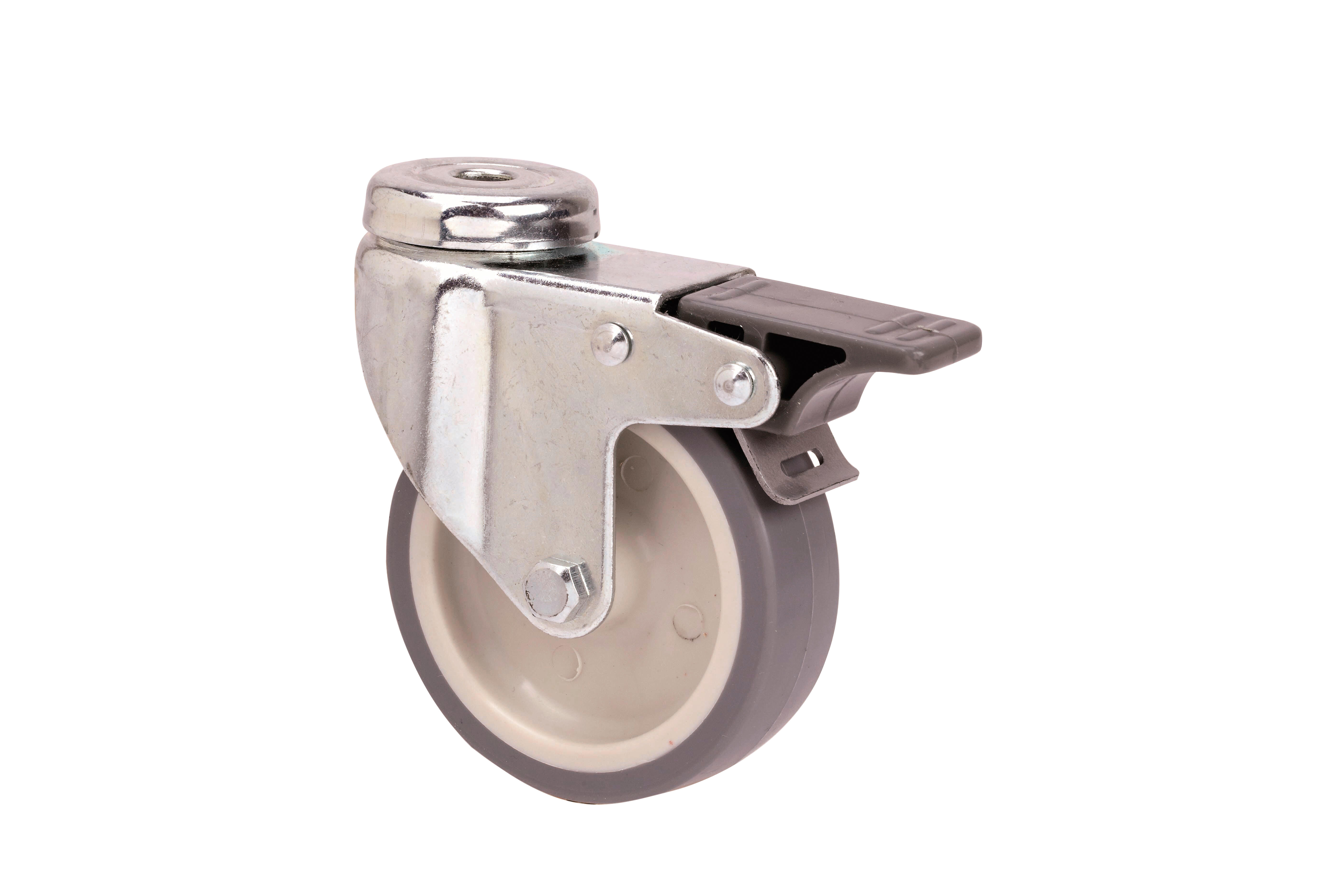 RUEDA 60MM GOMA. HASTA 50KG. LLANTA METAL - 2