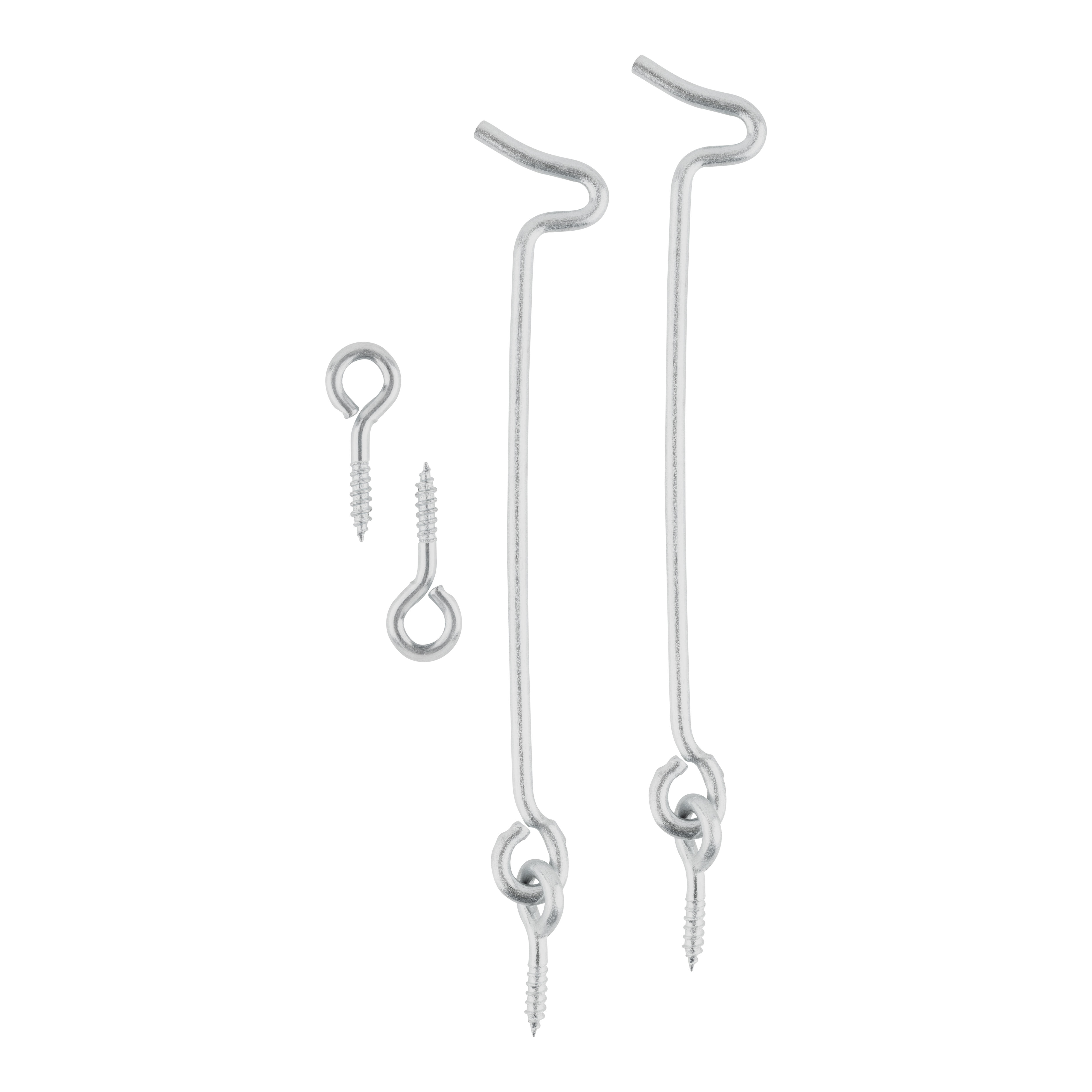 ALDABILLAS CON HEMBRILLA 120  MM. ZINCADA. 2 UDS. - 2