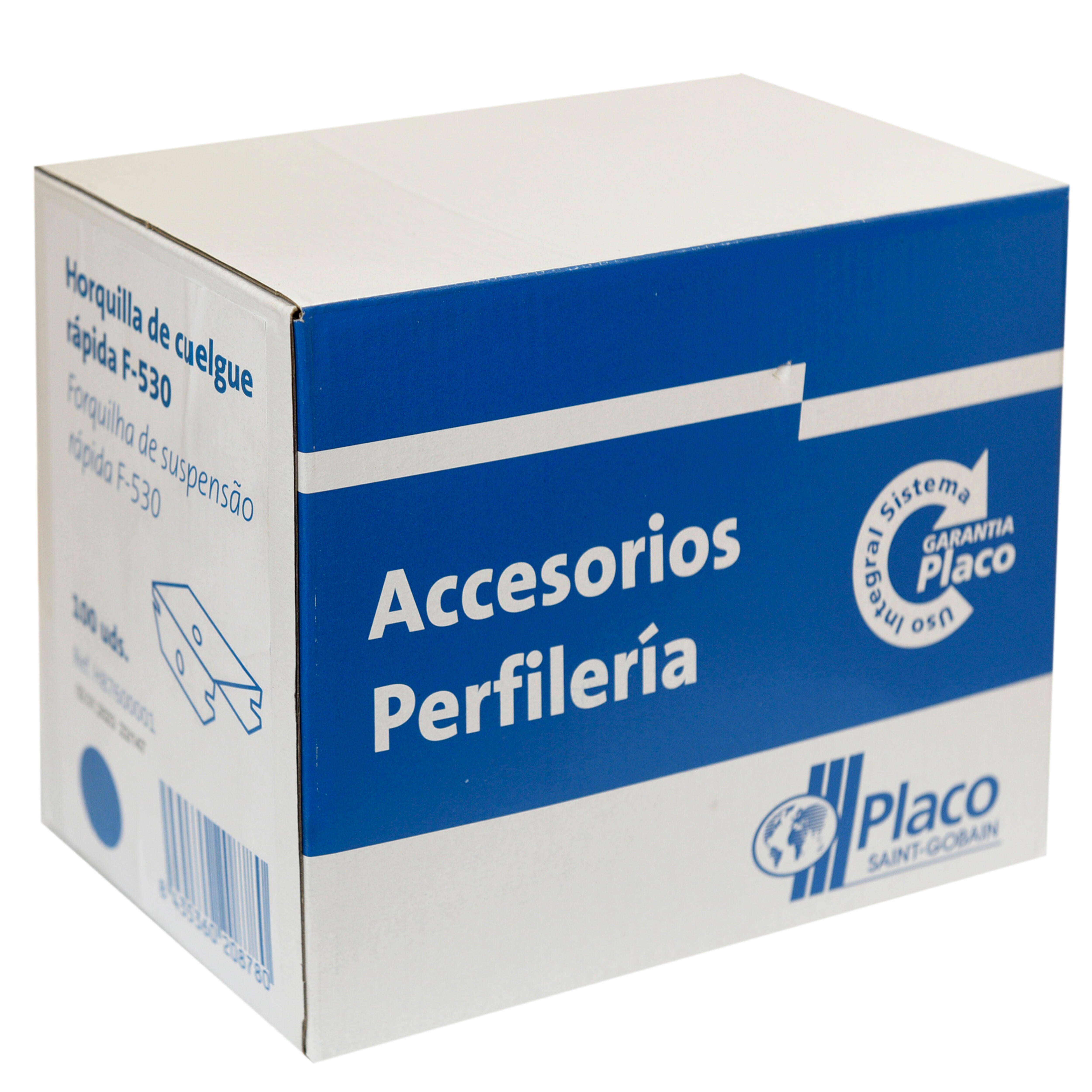 HORQUILLA CUELGUE TECHO CONTINUO PLACO F530 - 2