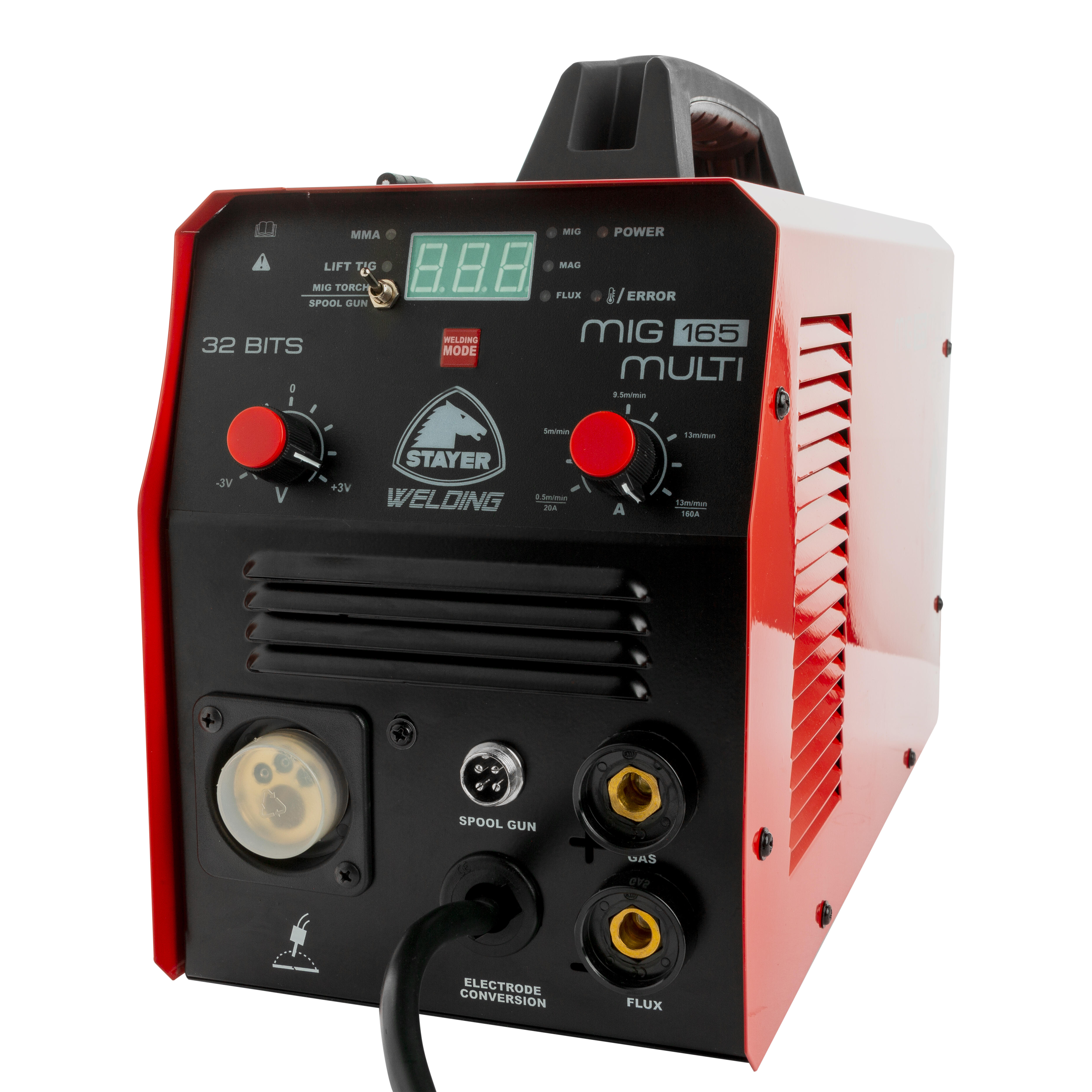 SOLDADOR INVERTER MIG-MAG 165A STAYER MIG 165 - 8