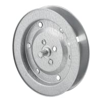 POLEA PERSIANA DE METAL CON ESPIGA PARA EJE 60 MM Y CINTA 22 MM - 2