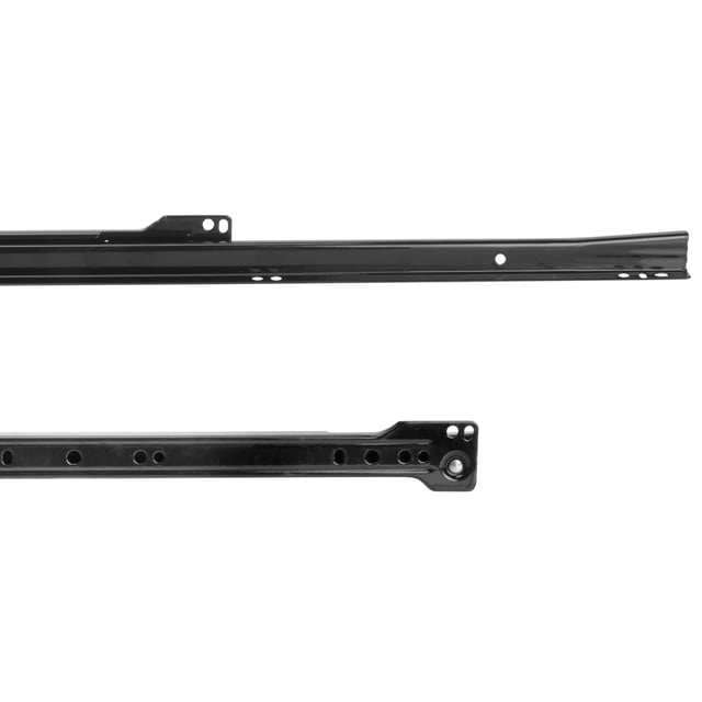 GUÍA PARA CAJÓN 45CM NEGRA FIJACION LATERAL