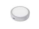 REGLETA LED CIRCULAR EXTRAPLANA RECARGABLE GRIS - 5