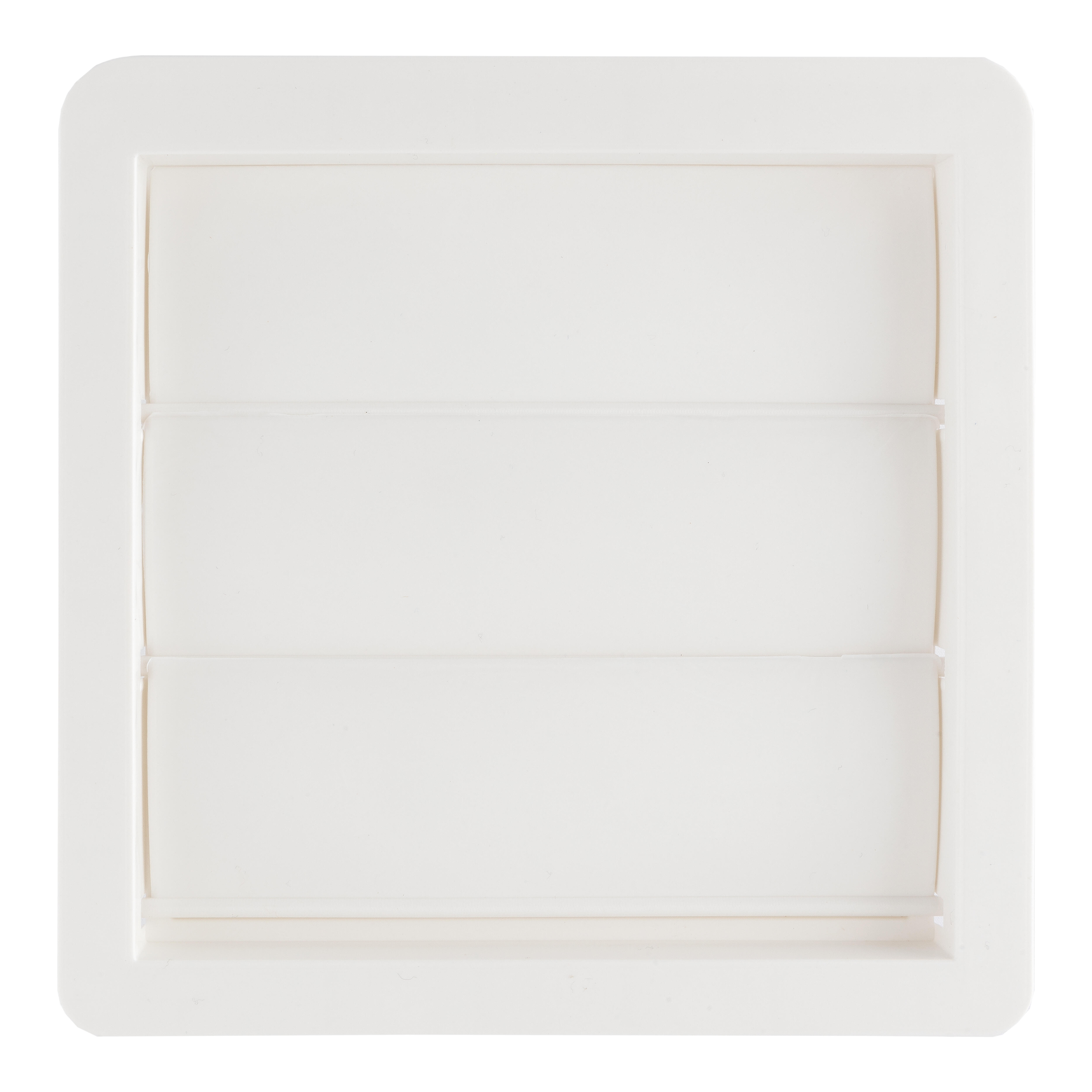 REJILLA DE VENTILACION EMPOTRABLE PVC  100  MM - 3