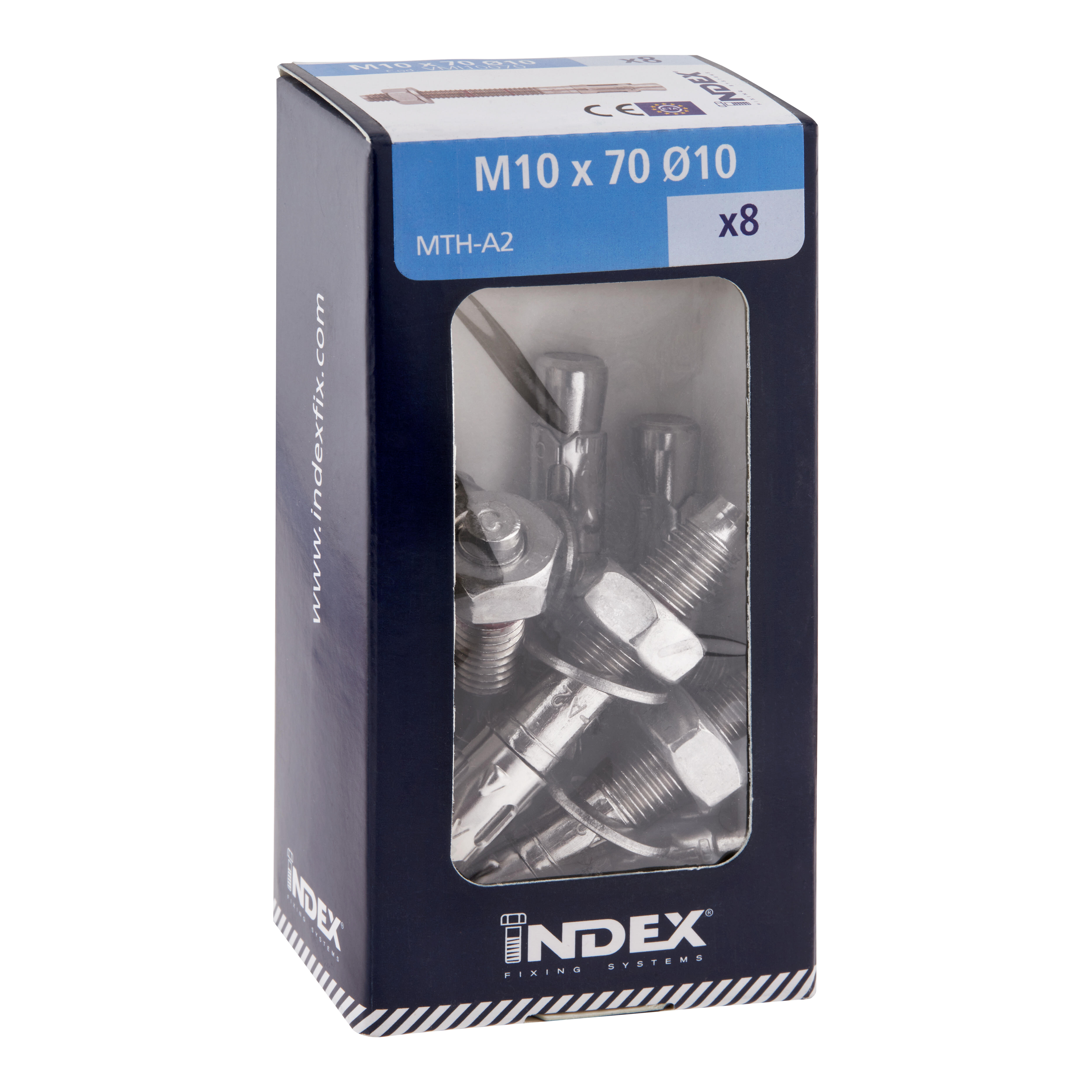 ANCLAJE METÁLICO MTA INDEX  8UDS 10X90MM - 3