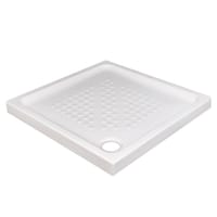 PLATO DE DUCHA CERAMICO CUADRADO ROCA BLANCO 90X90CM - 3