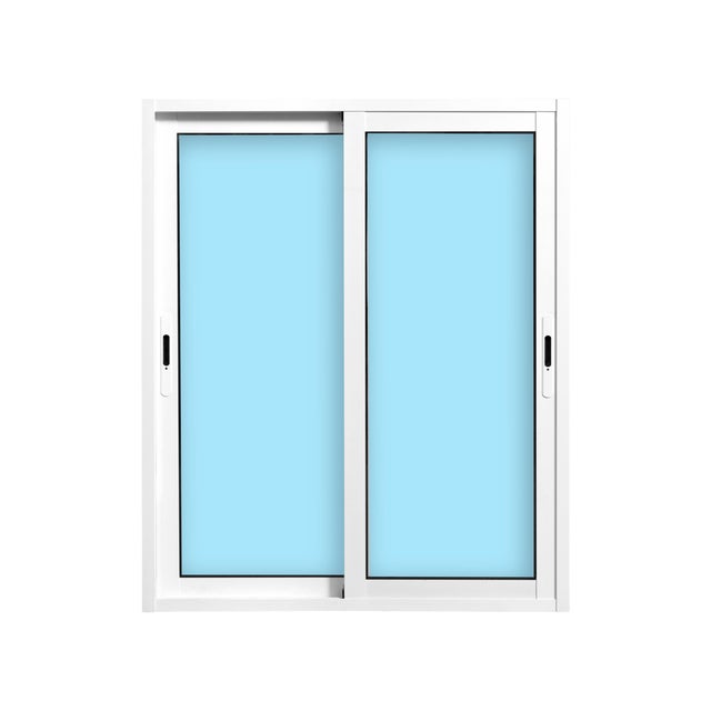 VENTANA ALUMINIO CORREDERA BLANCA 100X120CM